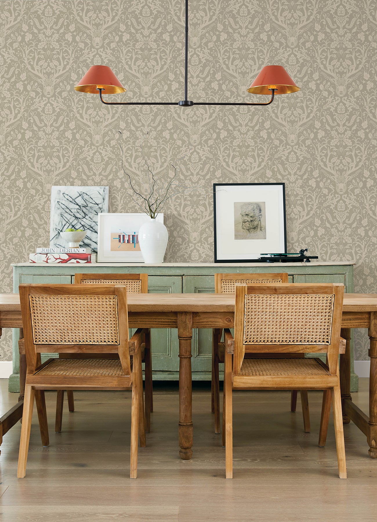 Kiwassa fabric in sage color - pattern number 4169-12706 - by Chesapeake in the Oak and Moss collection