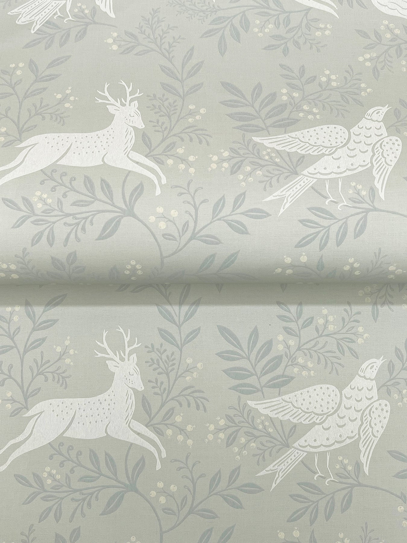 Revelry wallpaper in sage color - pattern number 4169-83115 - by Chesapeake in the Oak and Moss collection