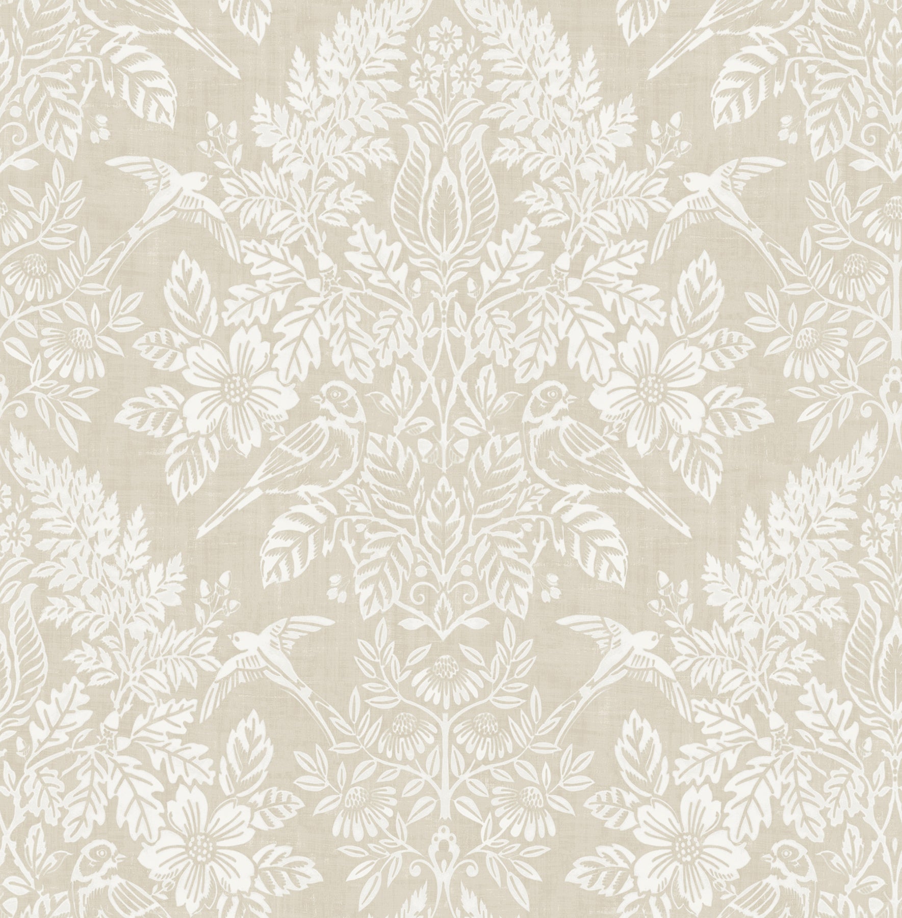 Finch wallpaper in neutral color - pattern number 4173-27621 - by A Street Prints in the Chris Loves Julia collection