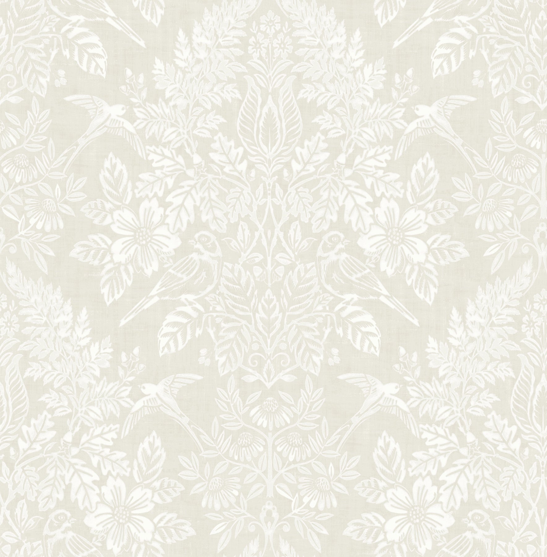Finch wallpaper in ivory color - pattern number 4173-27624 - by A Street Prints in the Chris Loves Julia collection