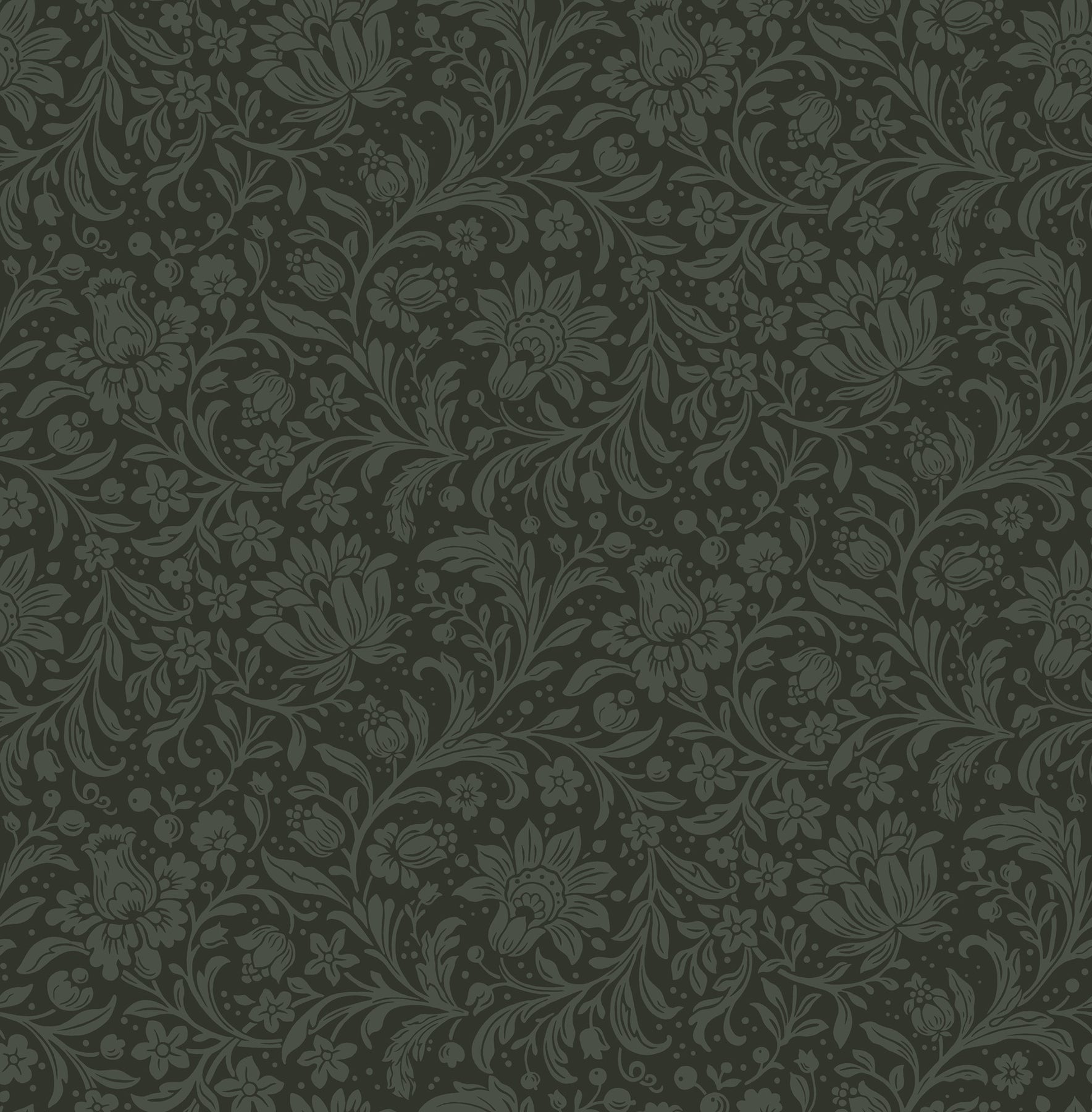 Hague wallpaper in dark green color - pattern number 4173-27628 - by A Street Prints in the Chris Loves Julia collection