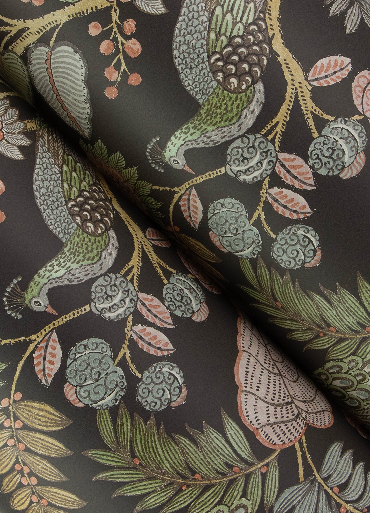Geneva wallpaper in chocolate color - pattern number 4173-27647 - by A Street Prints in the Chris Loves Julia collection