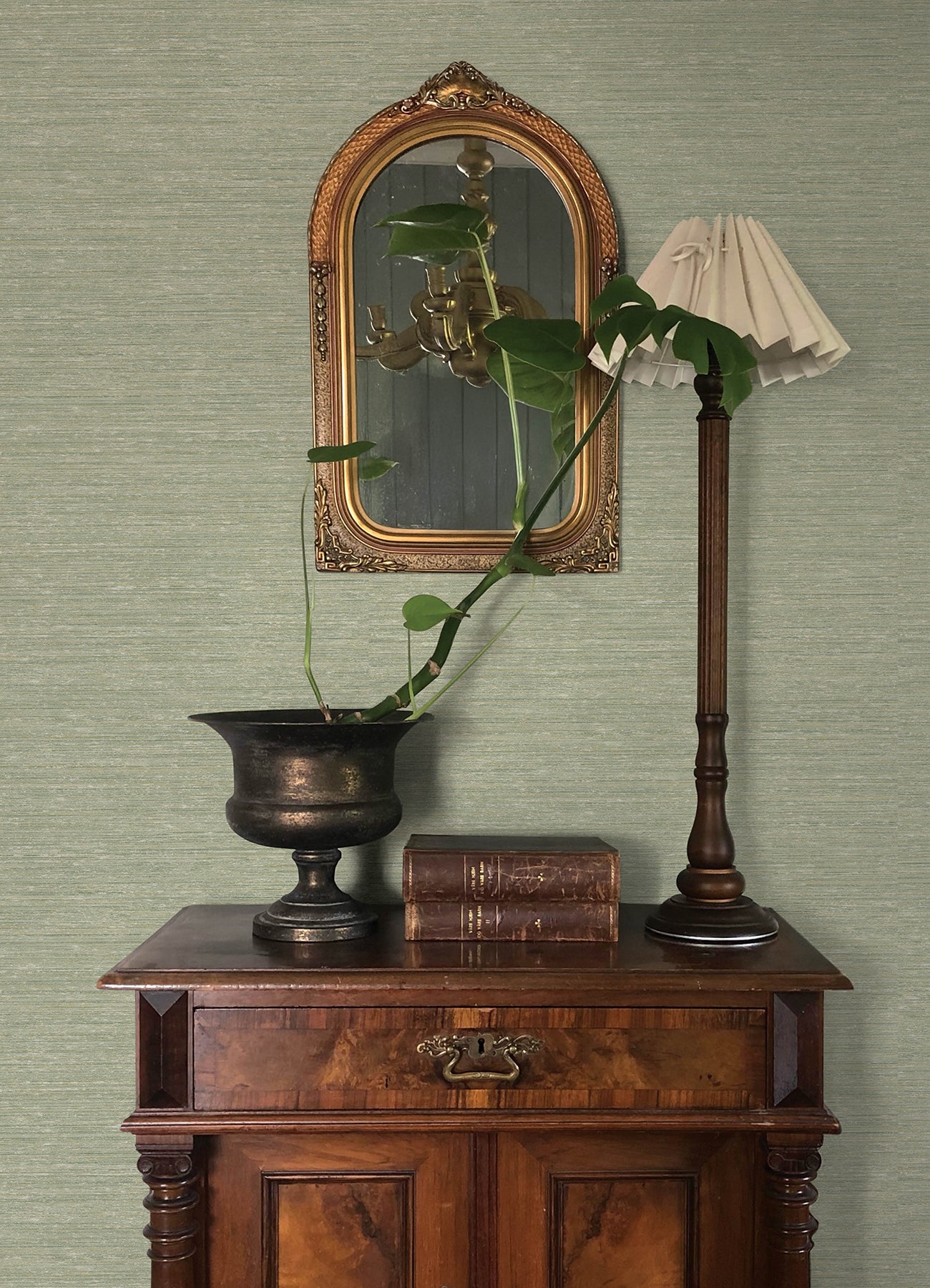 Roderick wallpaper in seafoam color - pattern number 4173-27652 - by A Street Prints in the Chris Loves Julia collection