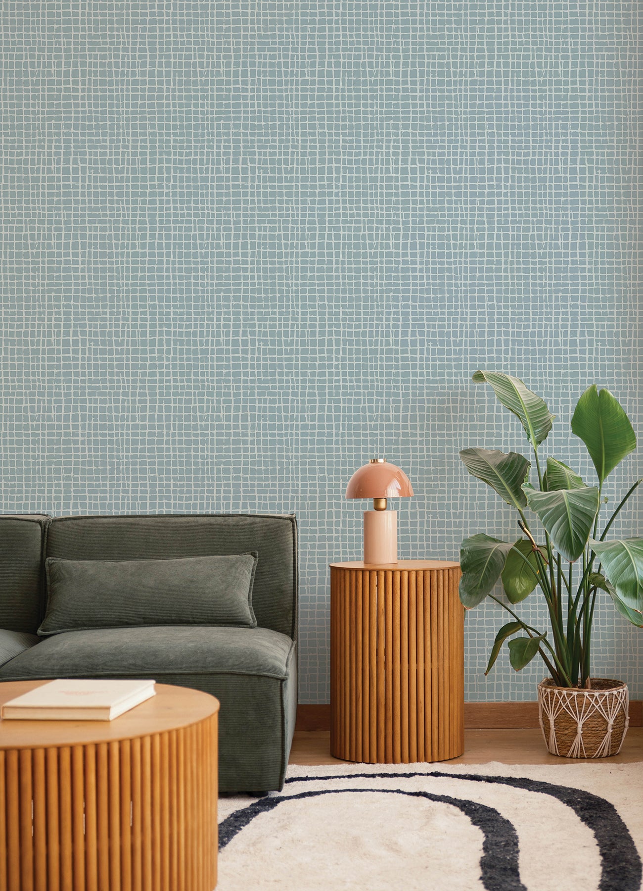 Albin wallpaper in sky blue color - pattern number 4177-27715 - by A Street Prints in the Drew and Jonathan Home Fifth Edition collection