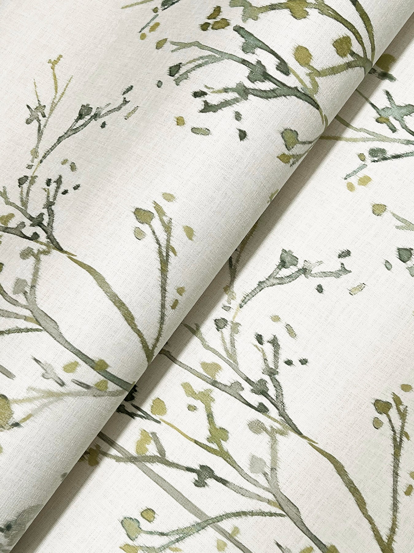 Silverling wallpaper in moss color - pattern number 4177-27719 - by A Street Prints in the Drew and Jonathan Home Fifth Edition collection