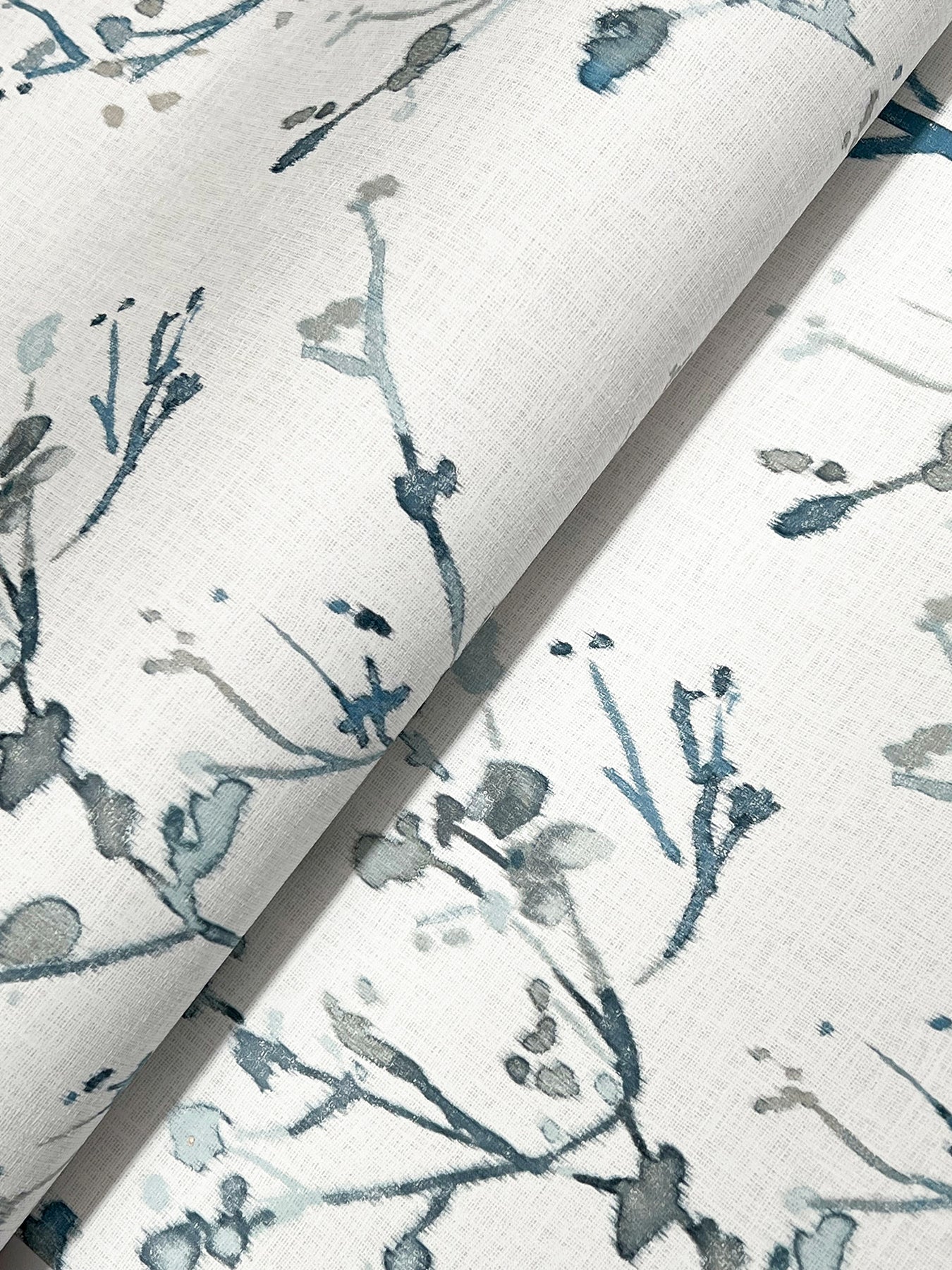Silverling wallpaper in blue color - pattern number 4177-27721 - by A Street Prints in the Drew and Jonathan Home Fifth Edition collection