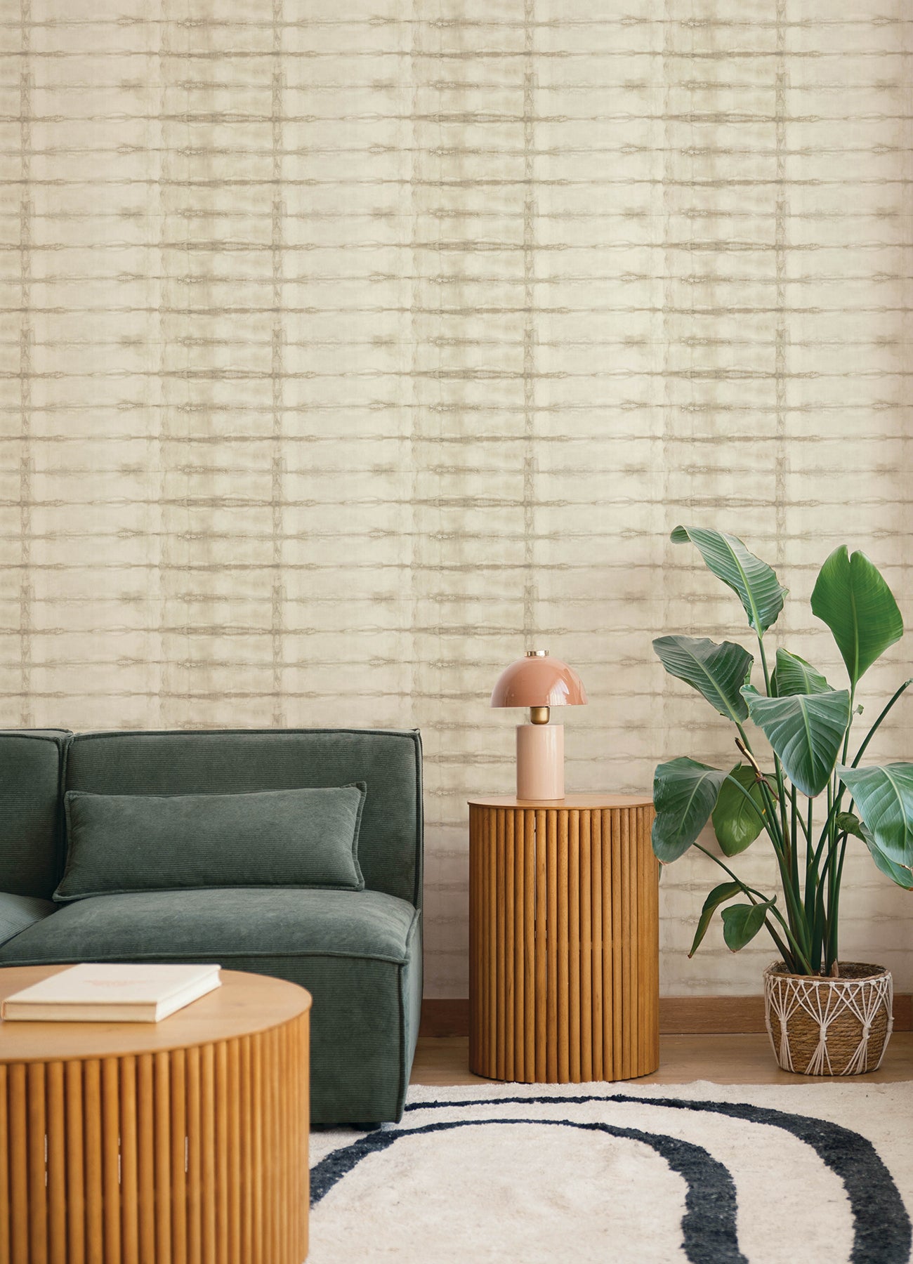 Modulus wallpaper in beige color - pattern number 4177-27729 - by A Street Prints in the Drew and Jonathan Home Fifth Edition collection