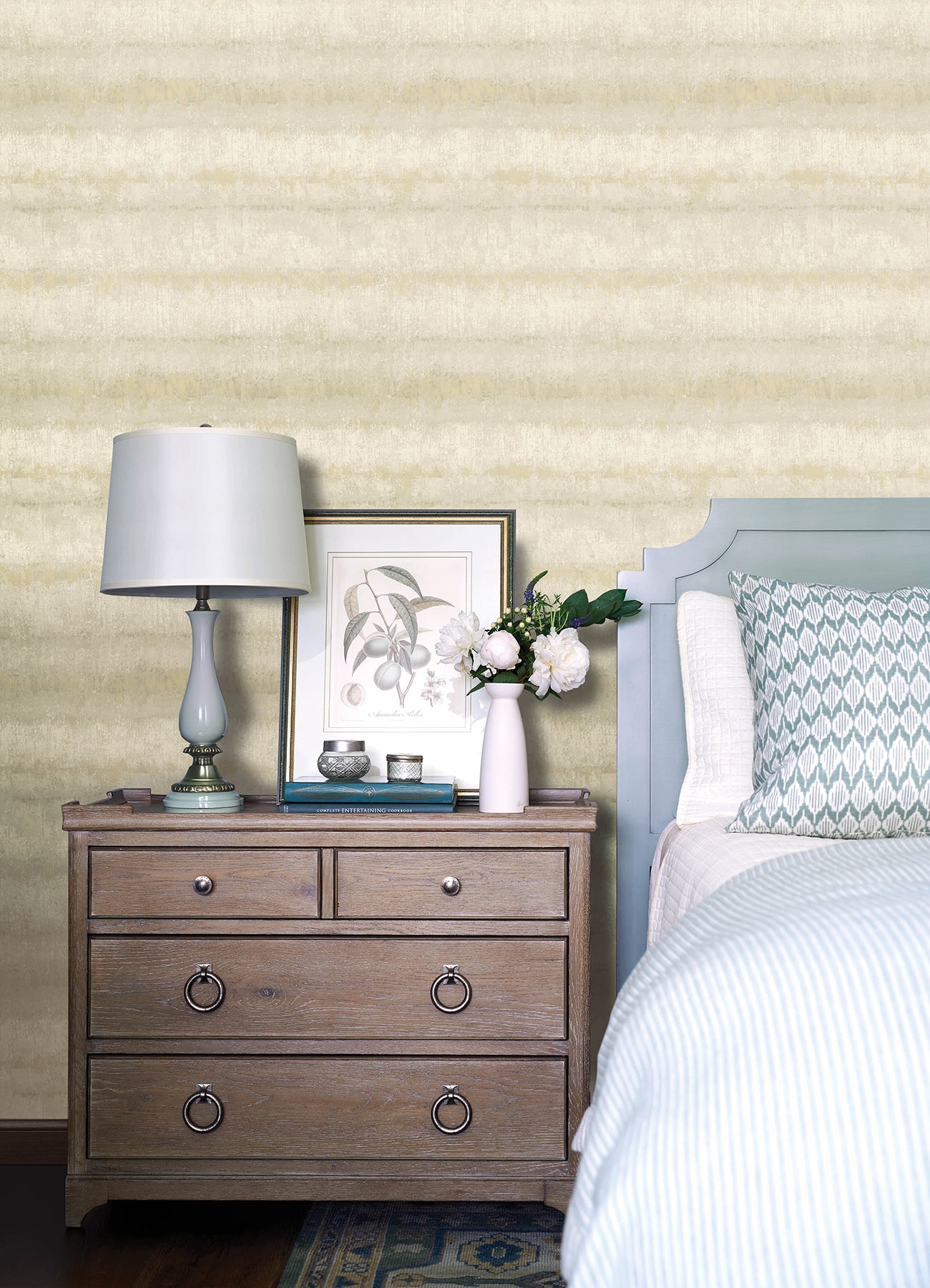 Morningtide wallpaper in neutral color - pattern number 4177-27734 - by A Street Prints in the Drew and Jonathan Home Fifth Edition collection
