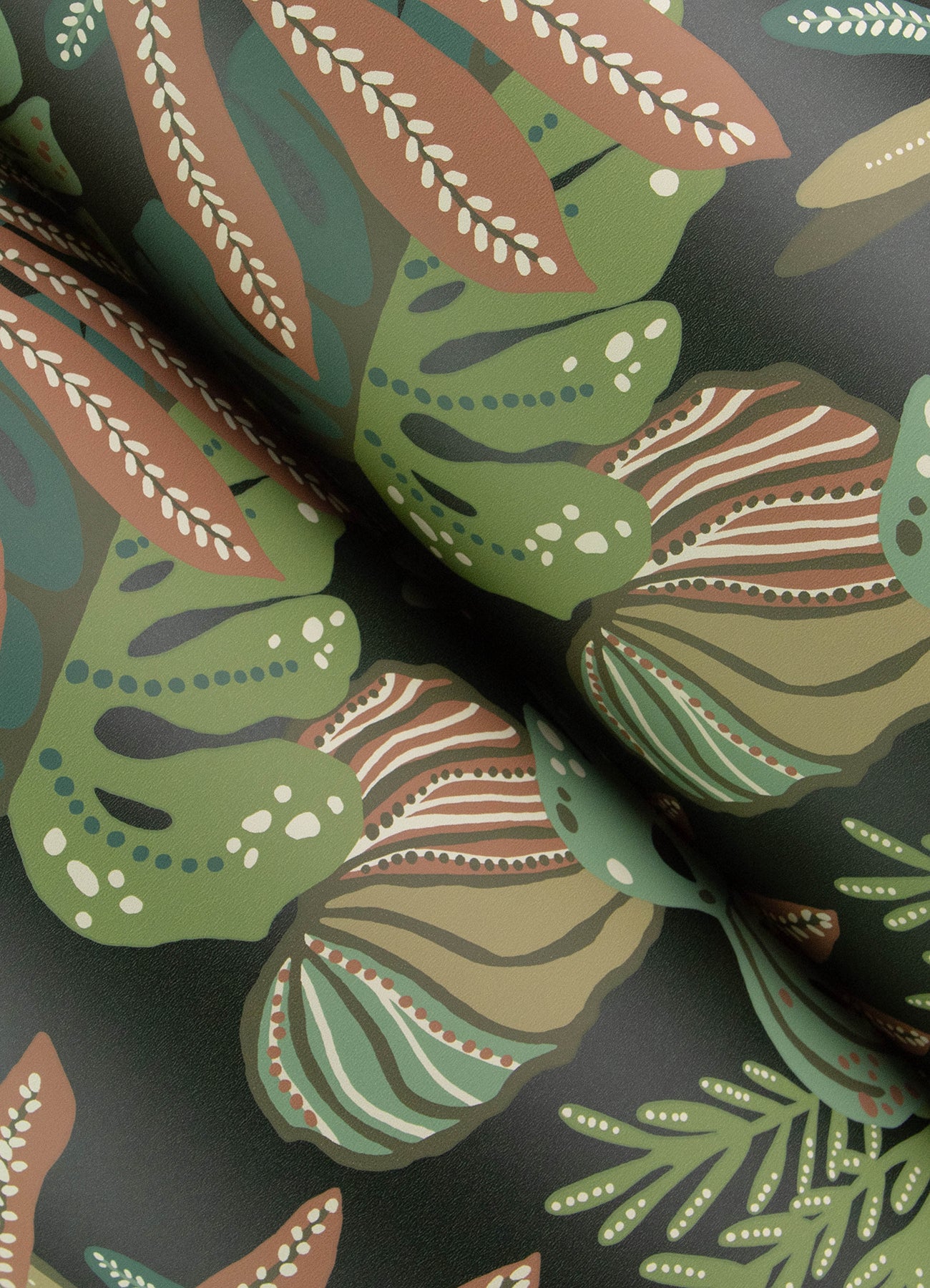 Alocasia wallpaper in multicolor color - pattern number 4177-27737 - by A Street Prints in the Drew and Jonathan Home Fifth Edition collection