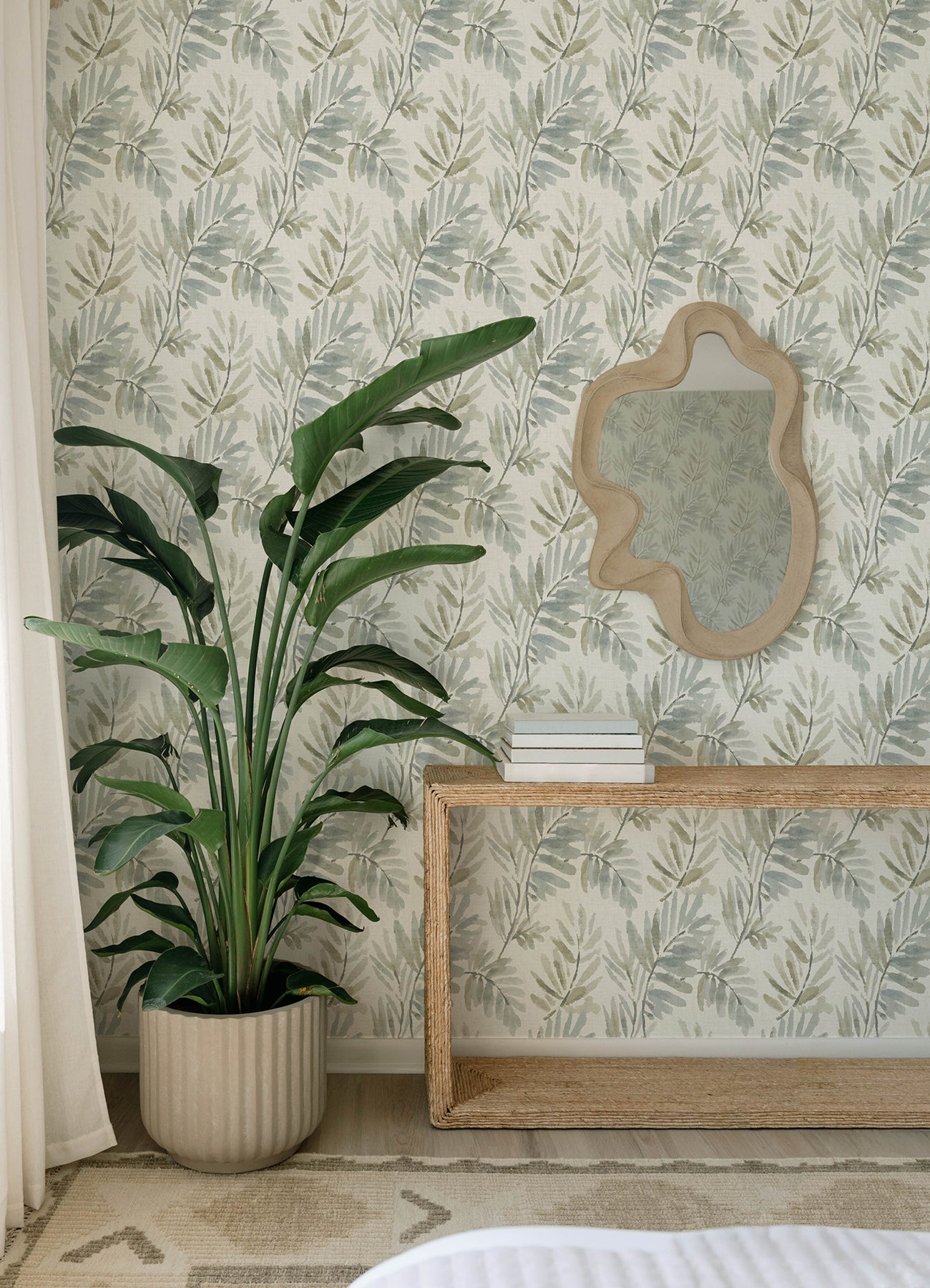 Serenade wallpaper in aqua color - pattern number 4177-27740 - by A Street Prints in the Drew and Jonathan Home Fifth Edition collection