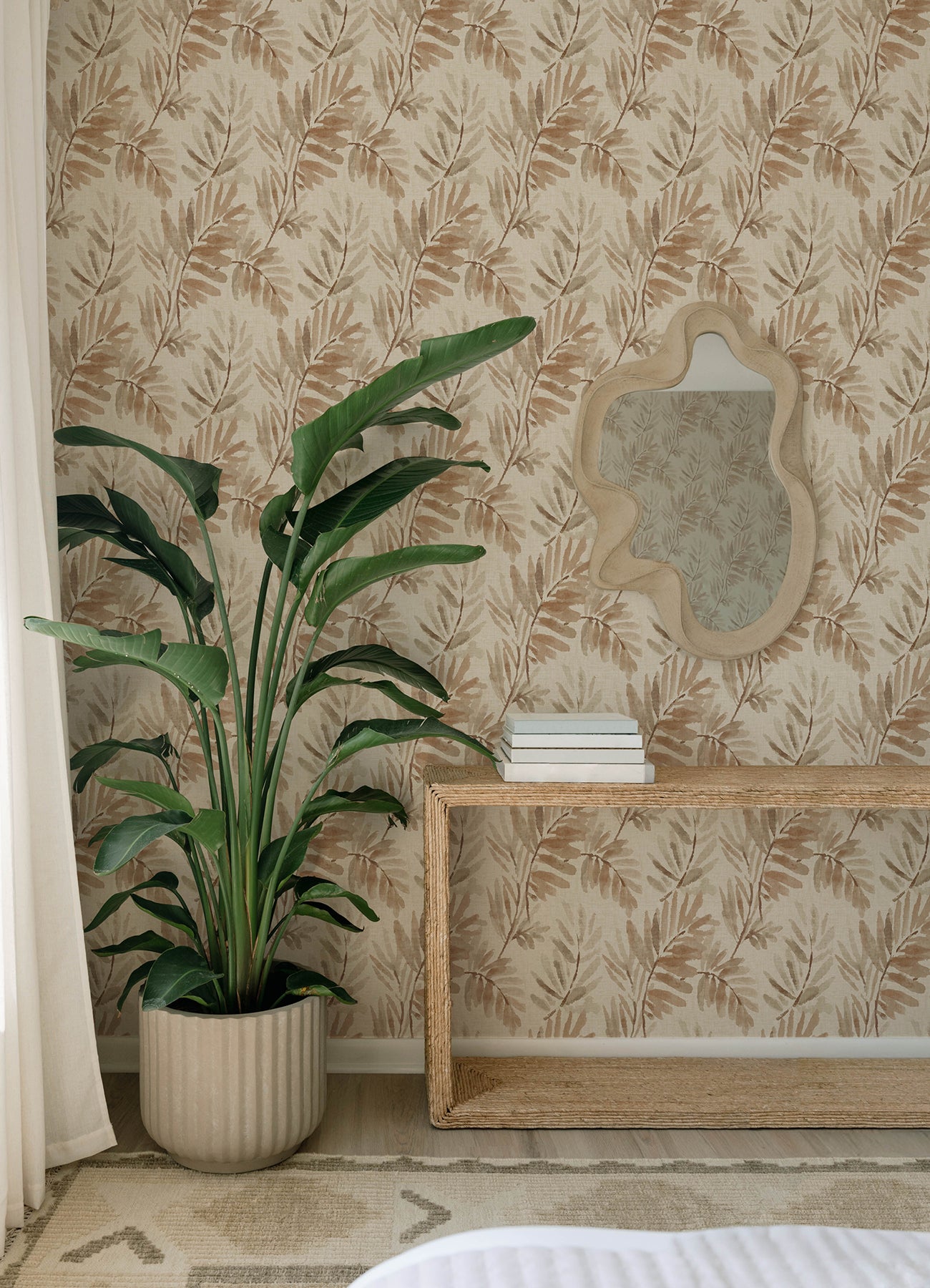 Serenade wallpaper in blush color - pattern number 4177-27742 - by A Street Prints in the Drew and Jonathan Home Fifth Edition collection
