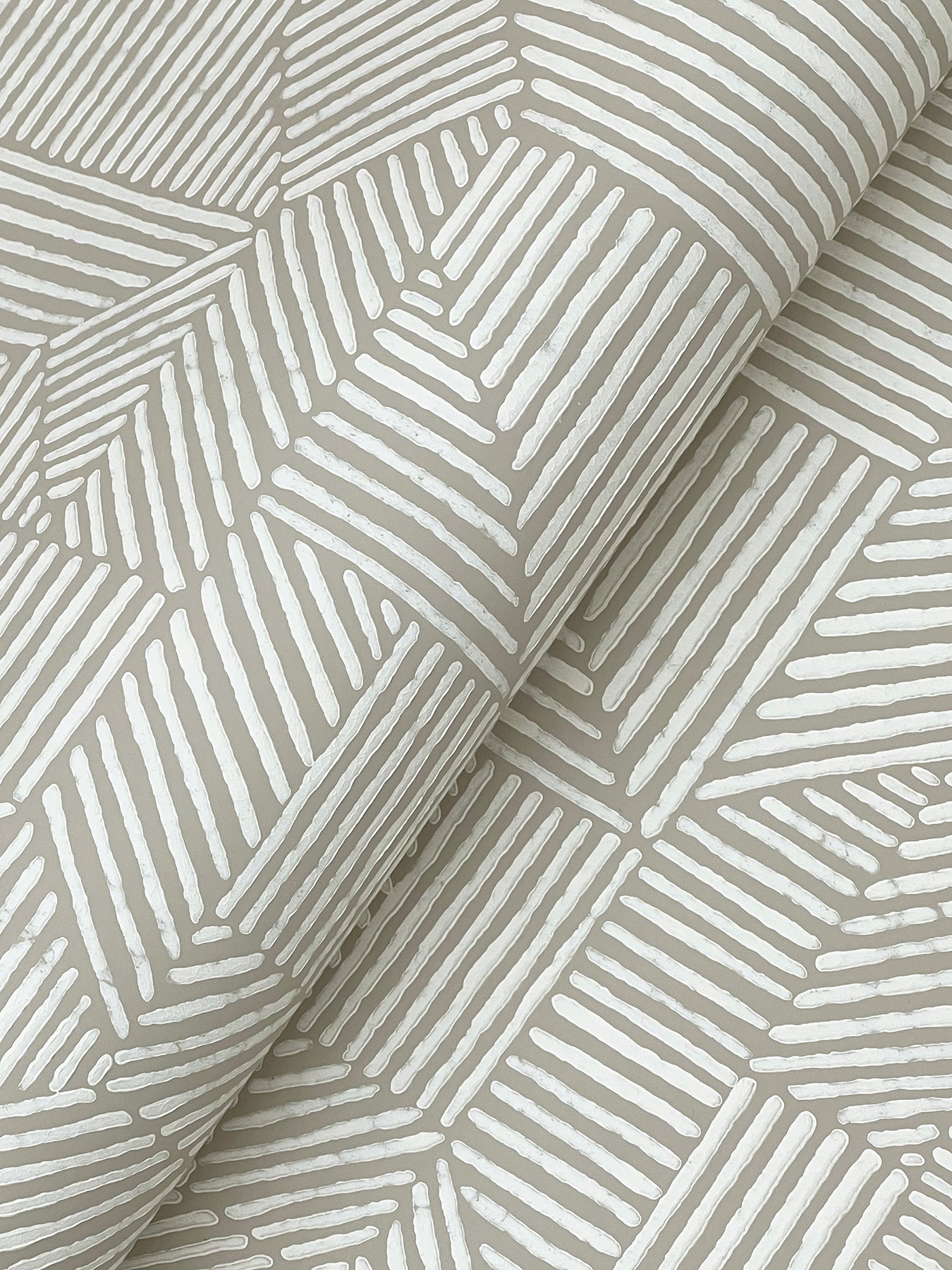 Crescendo wallpaper in light grey color - pattern number 4177-83303 - by A Street Prints in the Drew and Jonathan Home Fifth Edition collection