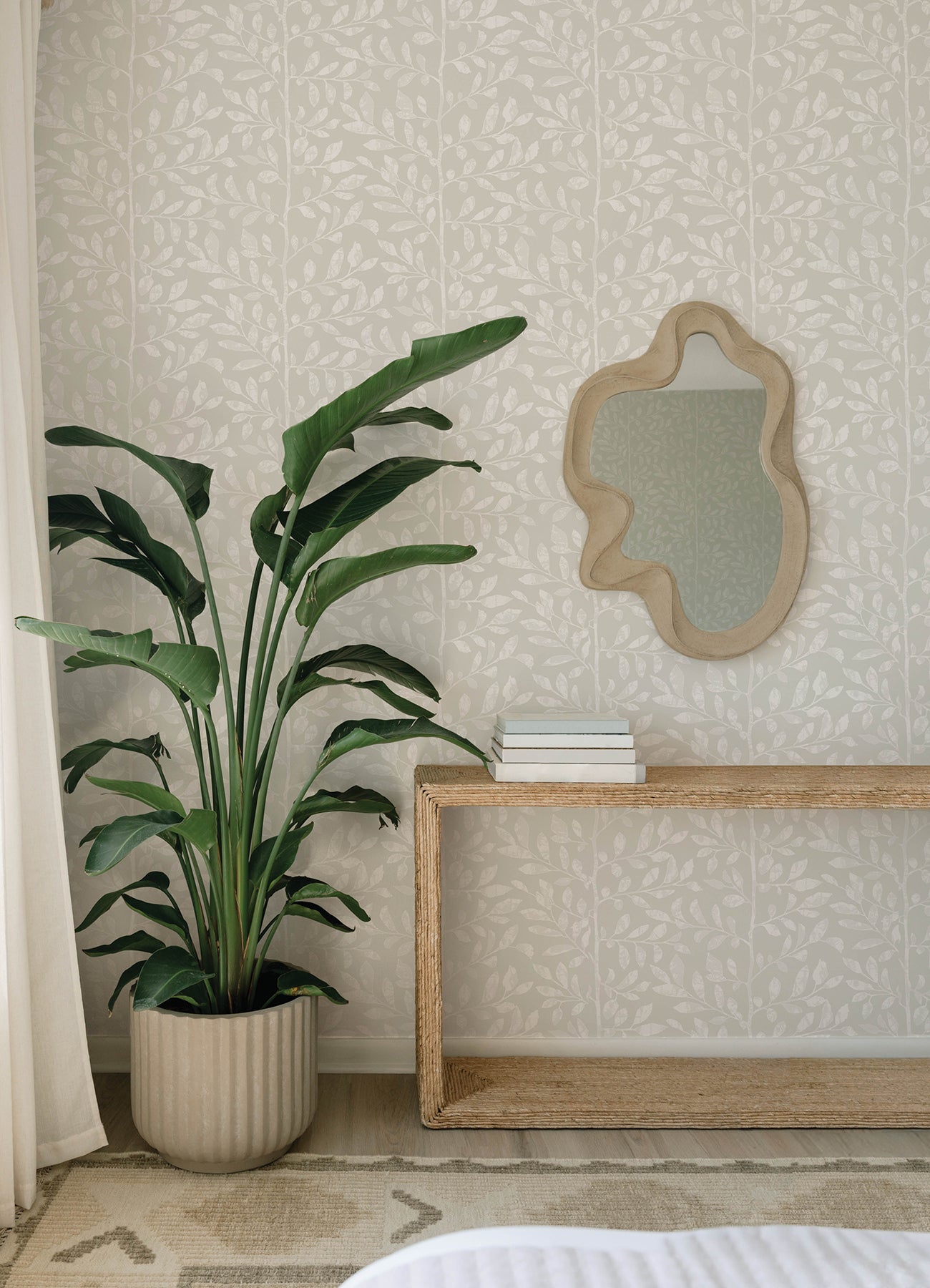Sagecrest wallpaper in light grey color - pattern number 4177-83307 - by A Street Prints in the Drew and Jonathan Home Fifth Edition collection