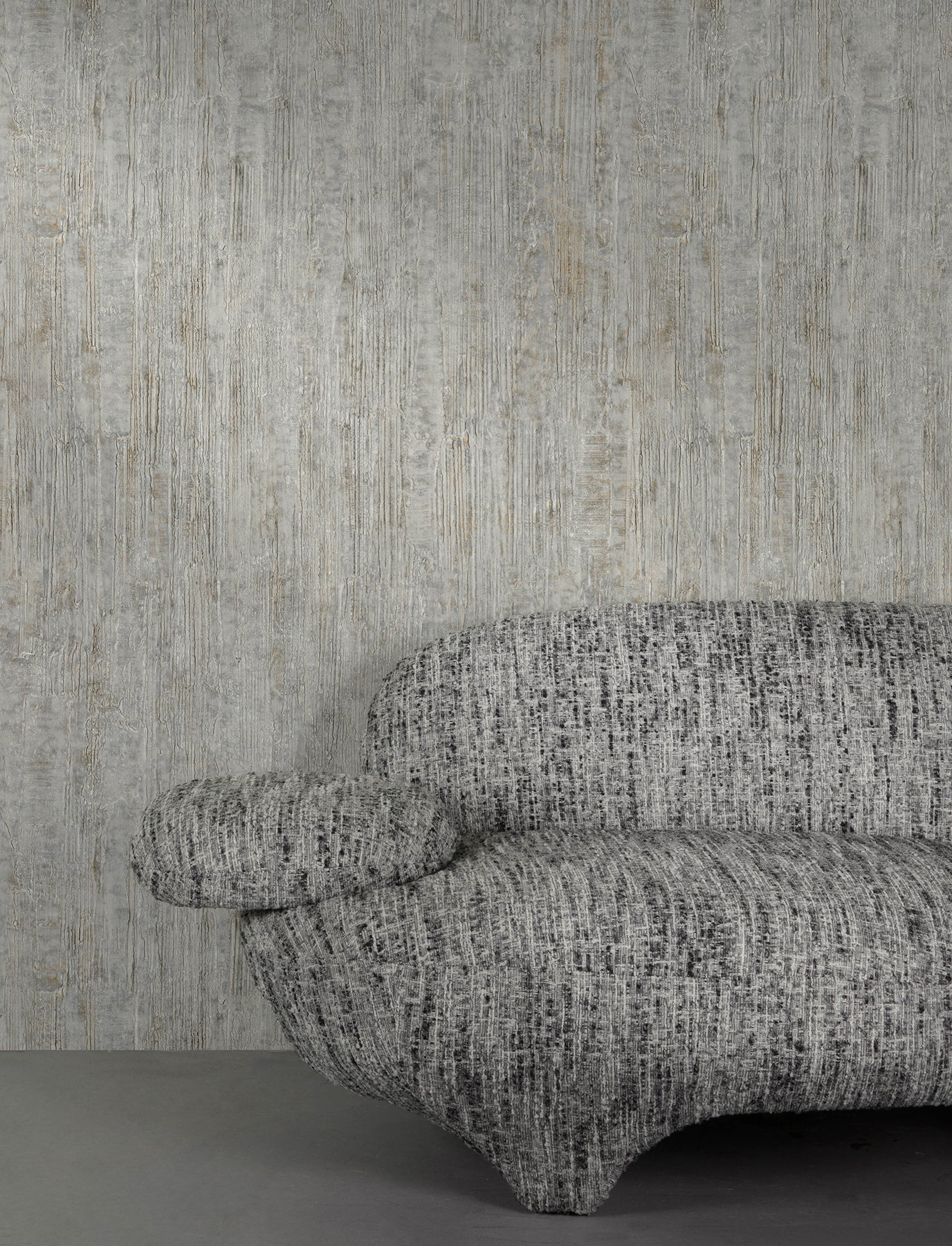 Ramona wallpaper in grey color - pattern number 4191-83004 - by Chesapeake in the Kitchen & Bath collection