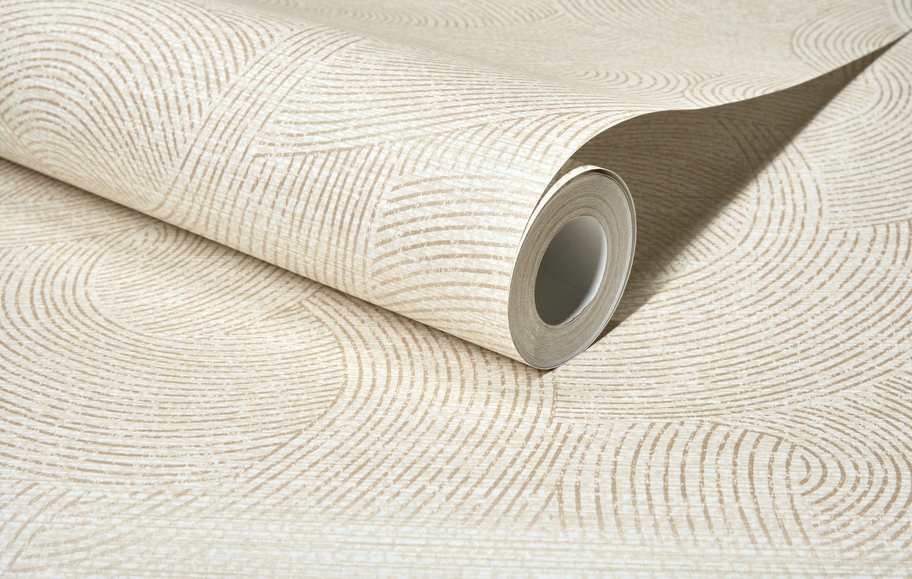Harrison wallpaper in champagne color - pattern number 4191-83021 - by Chesapeake in the Kitchen & Bath collection