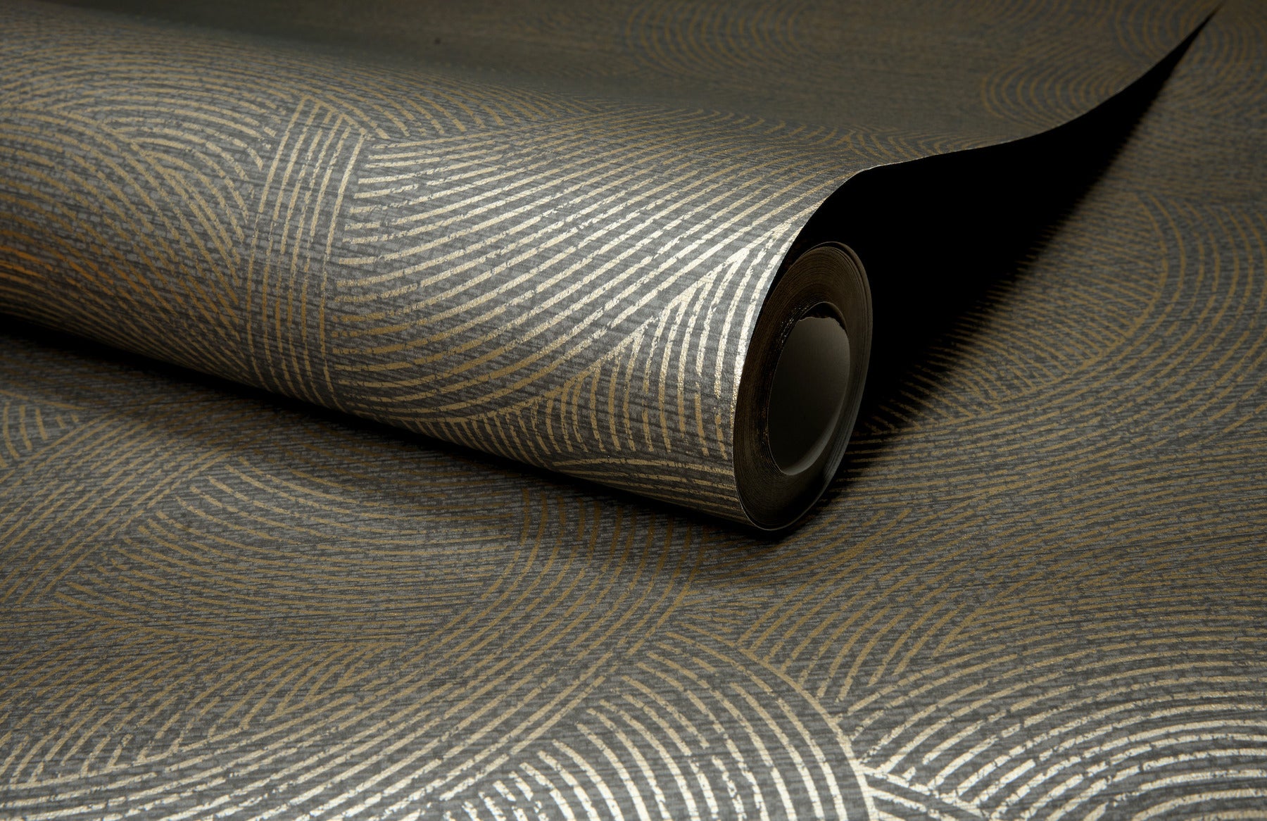 Harrison wallpaper in charcoal color - pattern number 4191-83024 - by Chesapeake in the Kitchen & Bath collection
