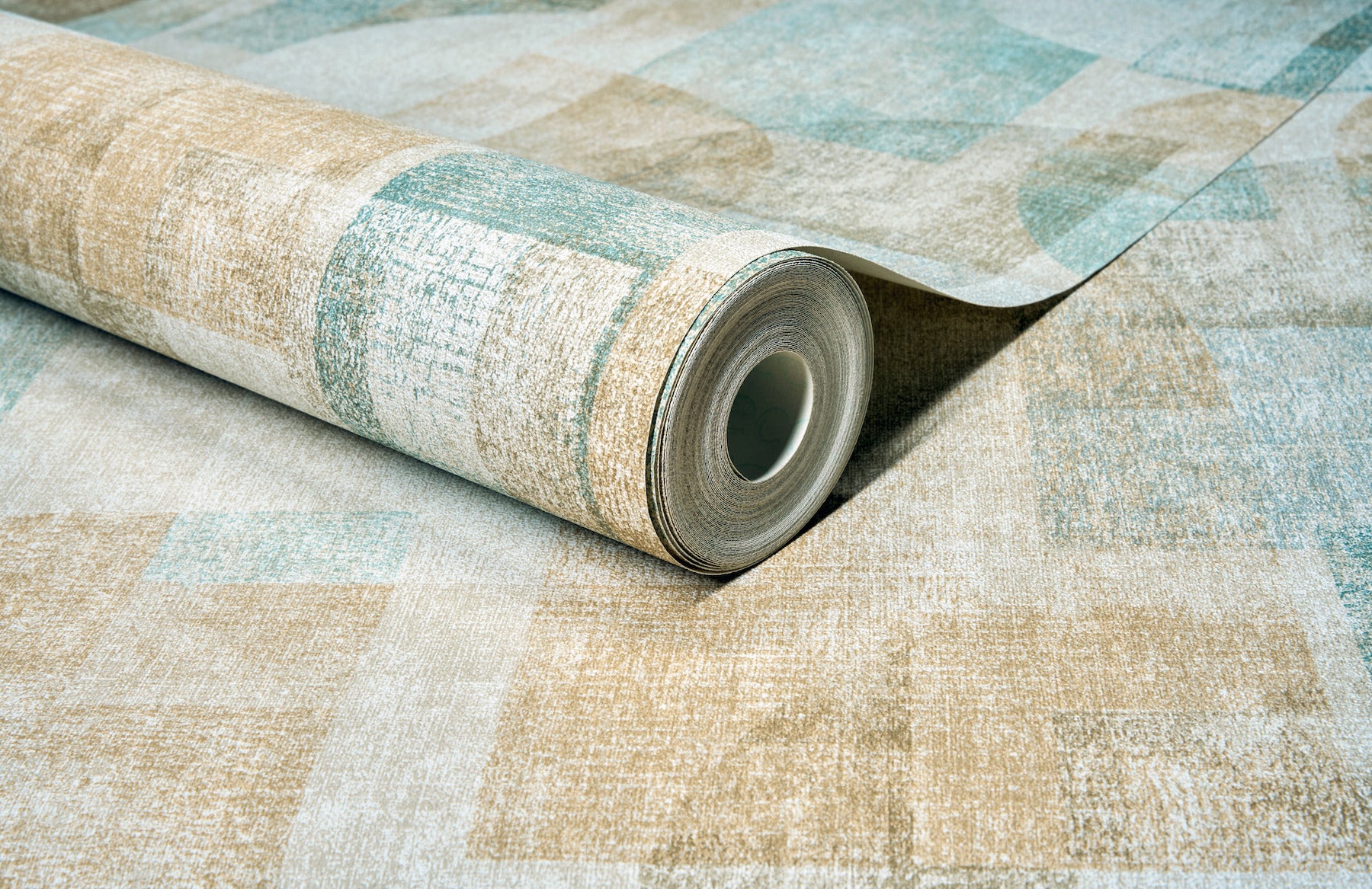Cassandra wallpaper in teal color - pattern number 4191-83031 - by Chesapeake in the Kitchen & Bath collection