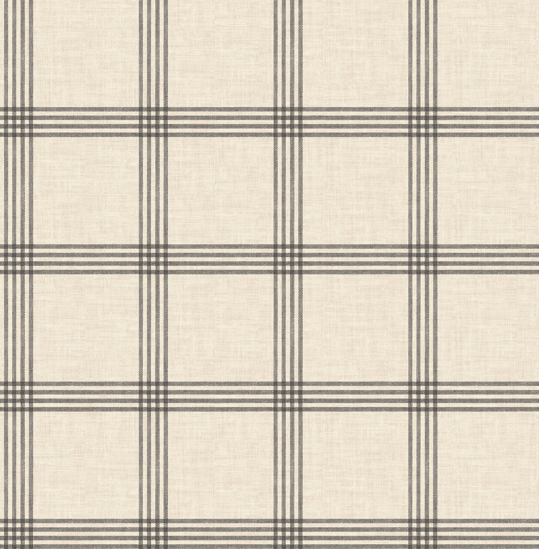 Twain Wallpaper in black color - pattern number 4192-24479 - by Chesapeake in the Plaid and Stripe Resource Collection collection