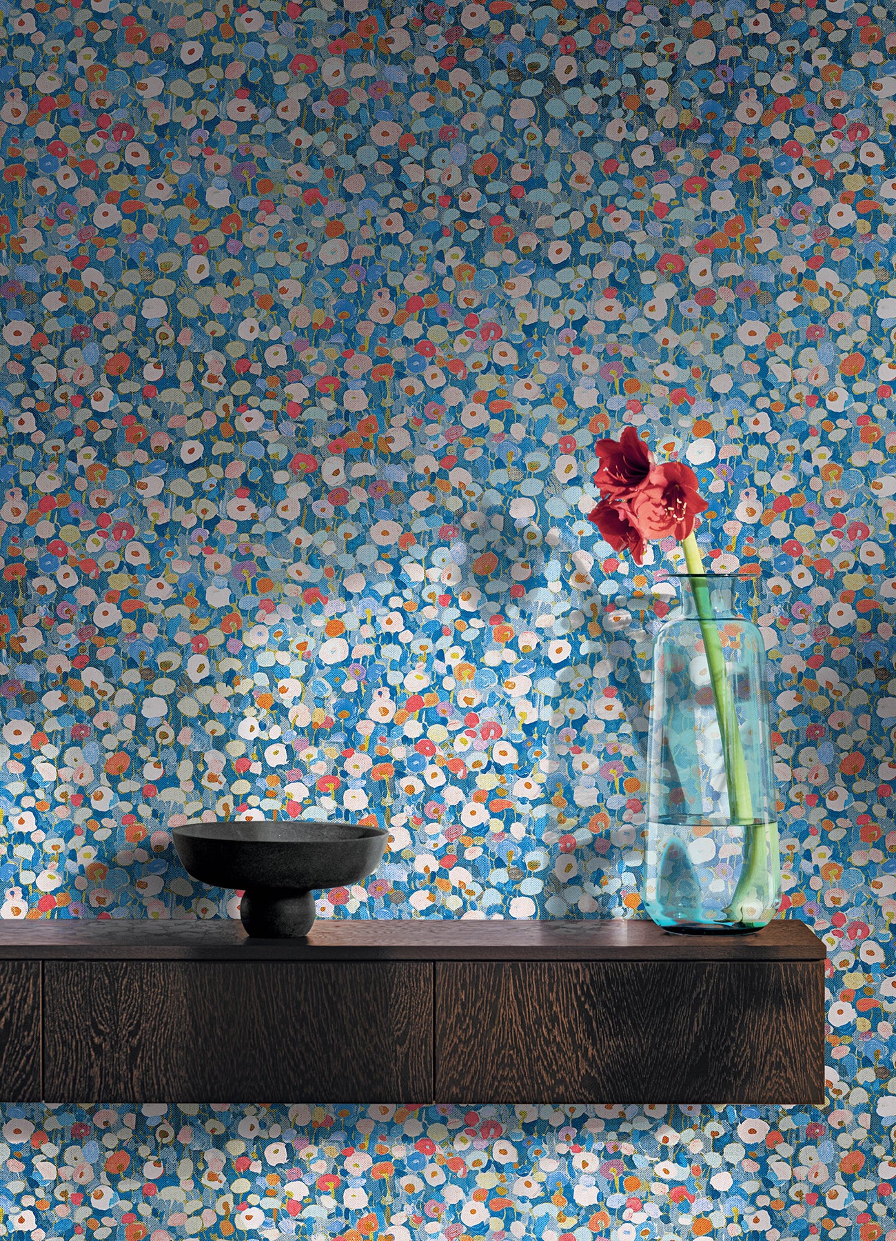 Prato wallpaper in blue color - pattern number 4193-7442 - by A Street Prints in the Portofino collection