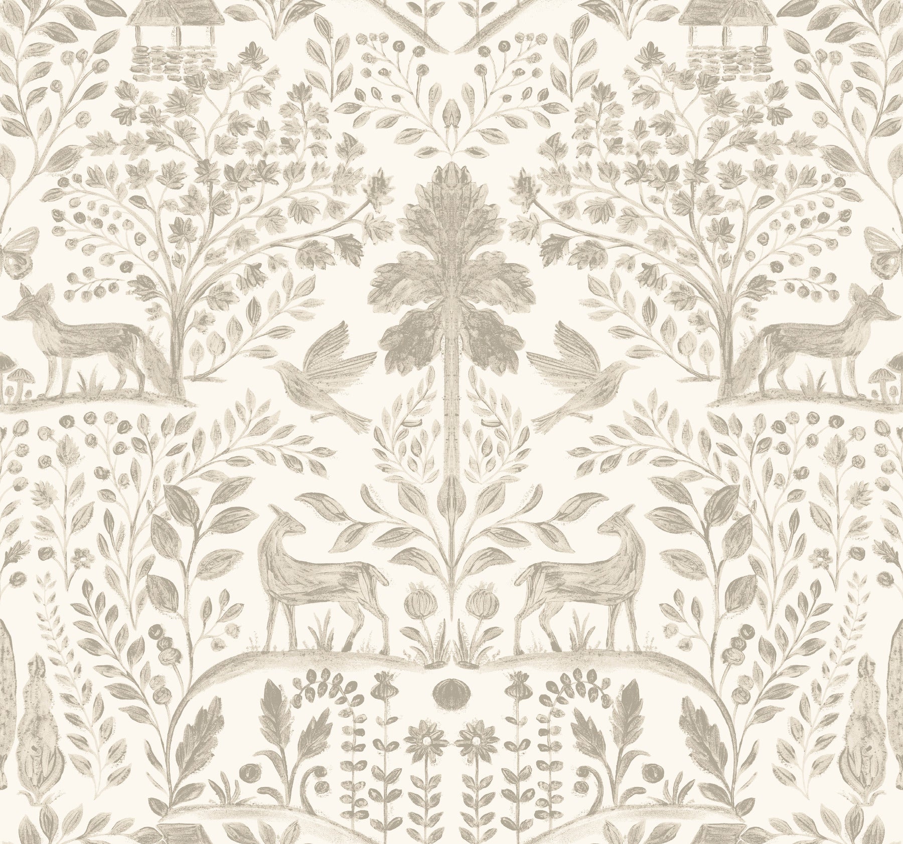 Anoki Wallpaper in beige color - pattern number 4197-83757 - by A Street Prints in the Kaleidoscope collection