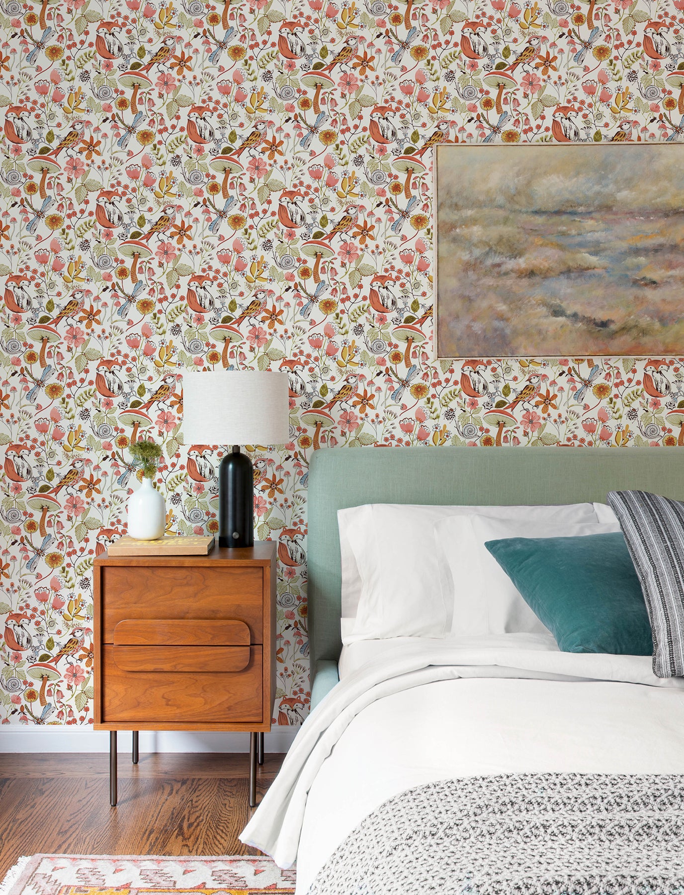 Wonder Wallpaper in orange color - pattern number 4197-83760 - by A Street Prints in the Kaleidoscope collection