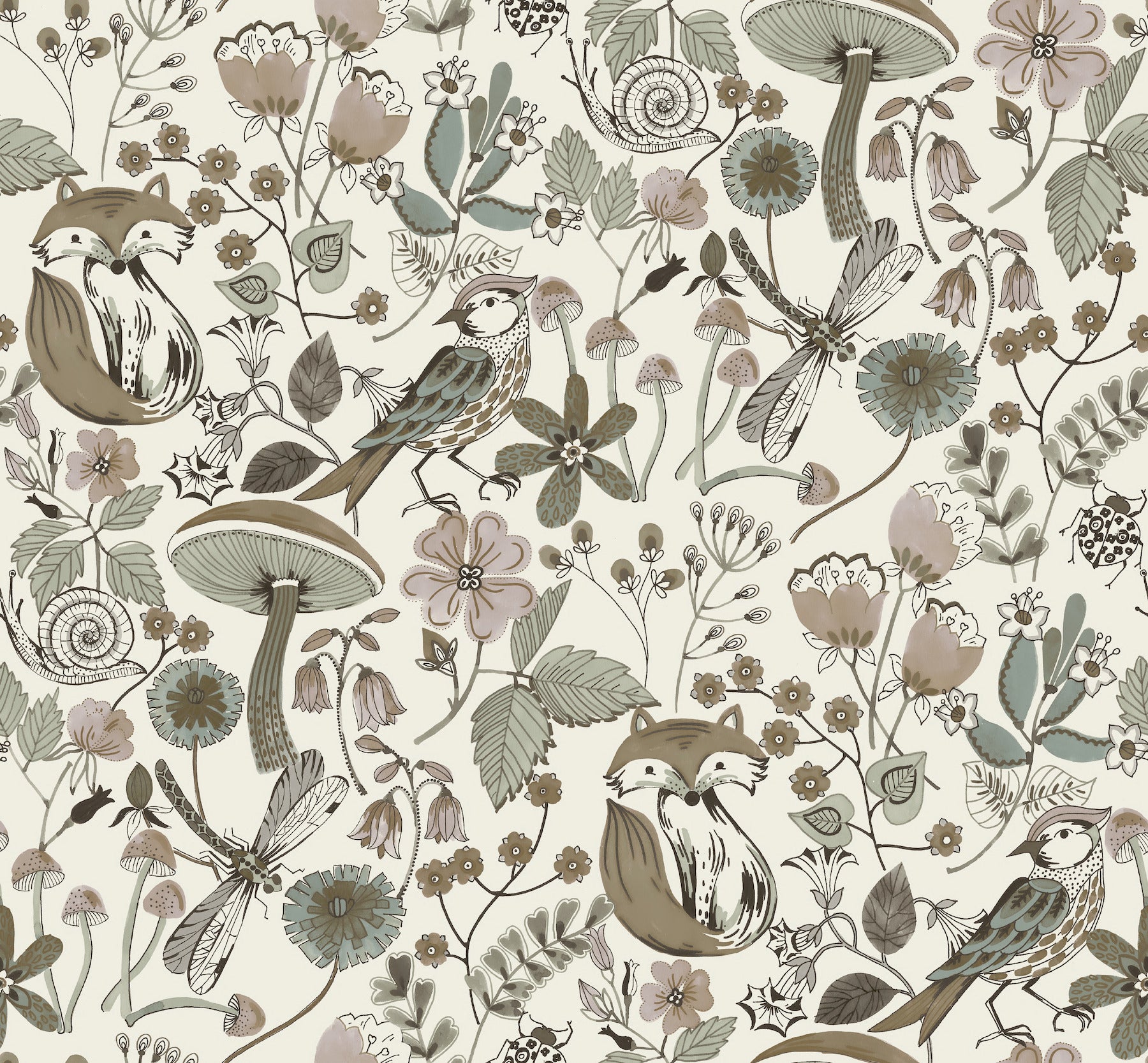 Wonder Wallpaper in chocolate color - pattern number 4197-83762 - by A Street Prints in the Kaleidoscope collection