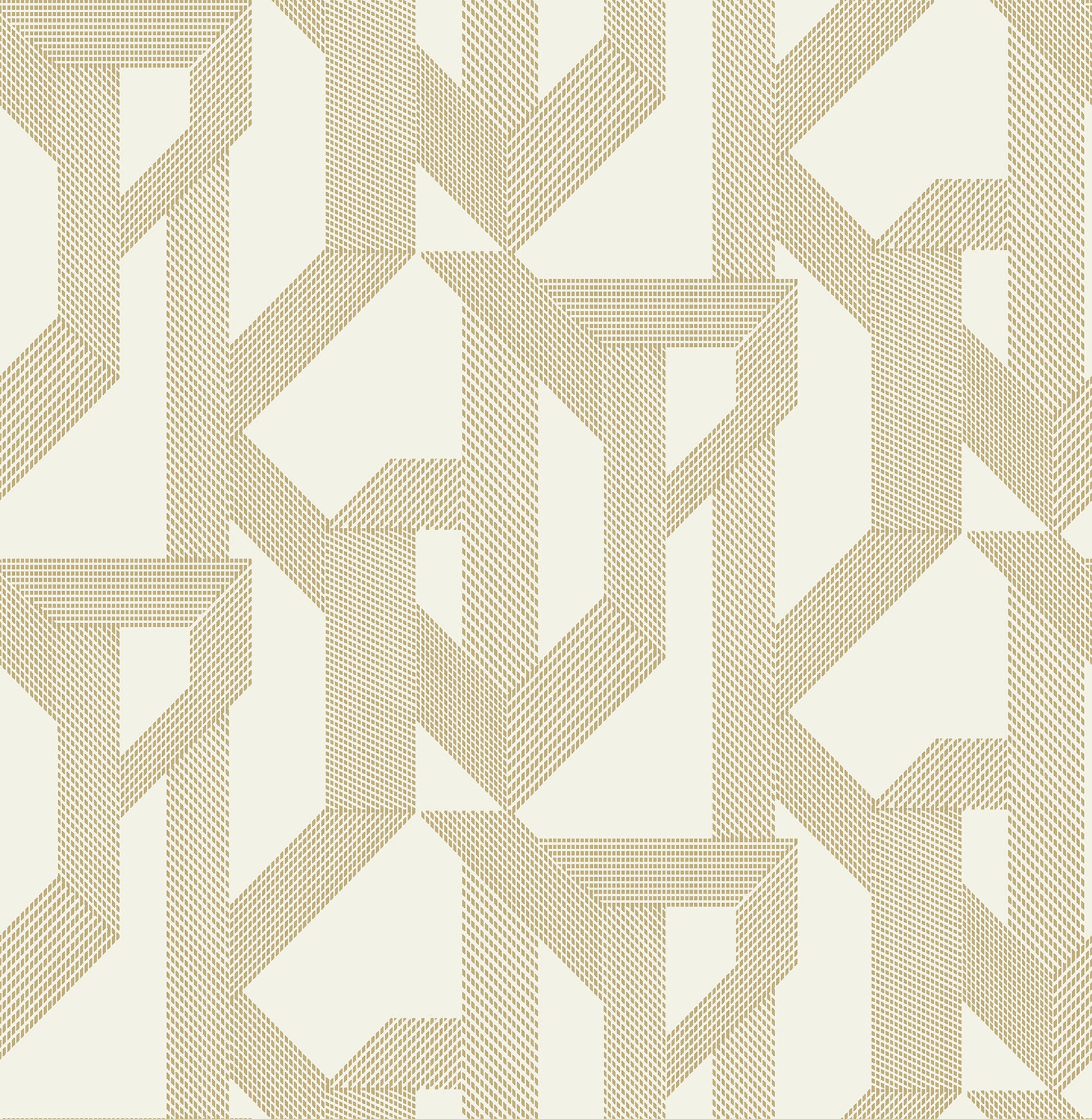 Franz Wallpaper in gold color - pattern number 4198-27803 - by A Street Prints in the Moderne Deco Timeless Glamour collection
