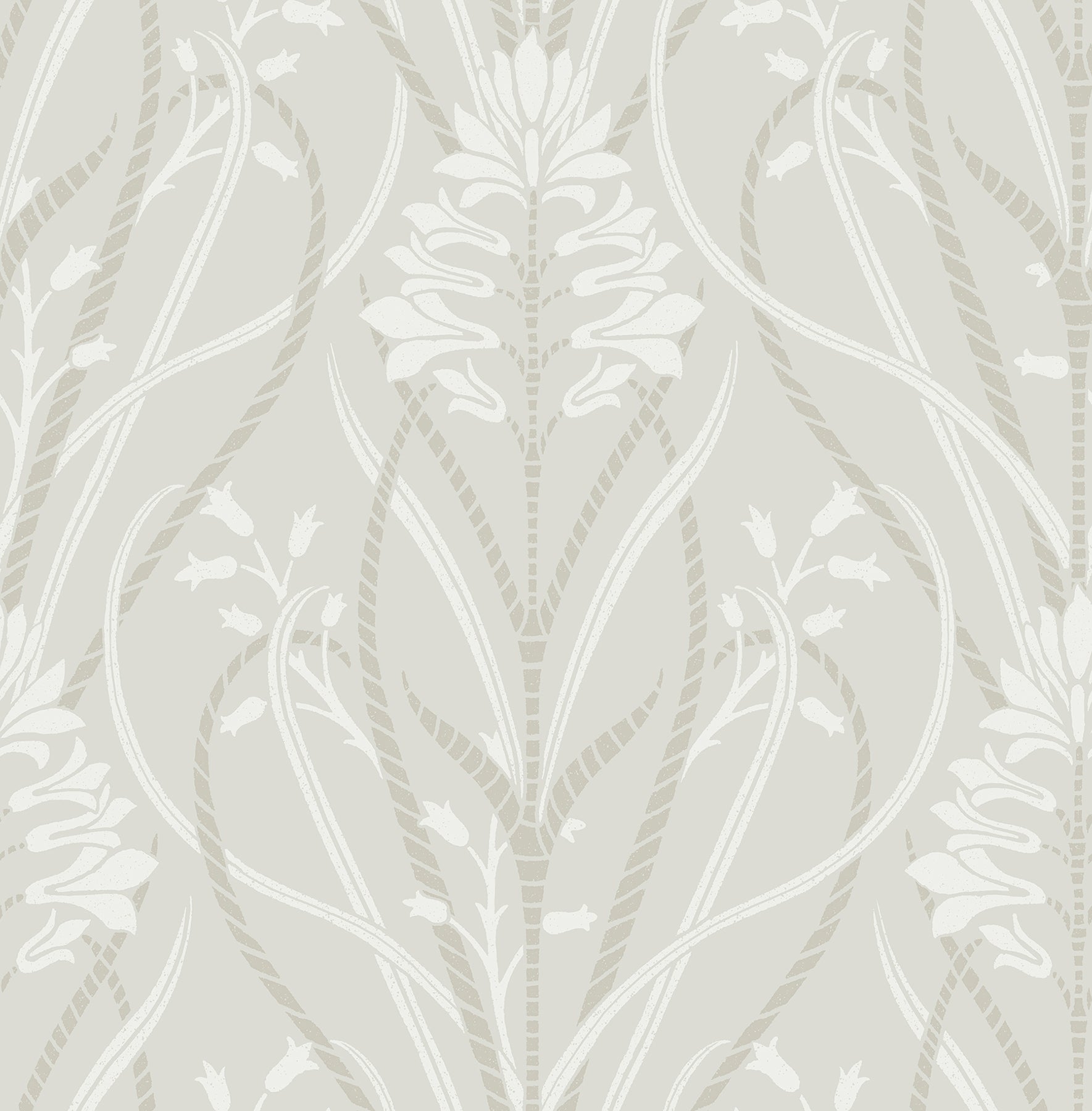 Rosalind Wallpaper in dove color - pattern number 4198-27819 - by A Street Prints in the Moderne Deco Timeless Glamour collection