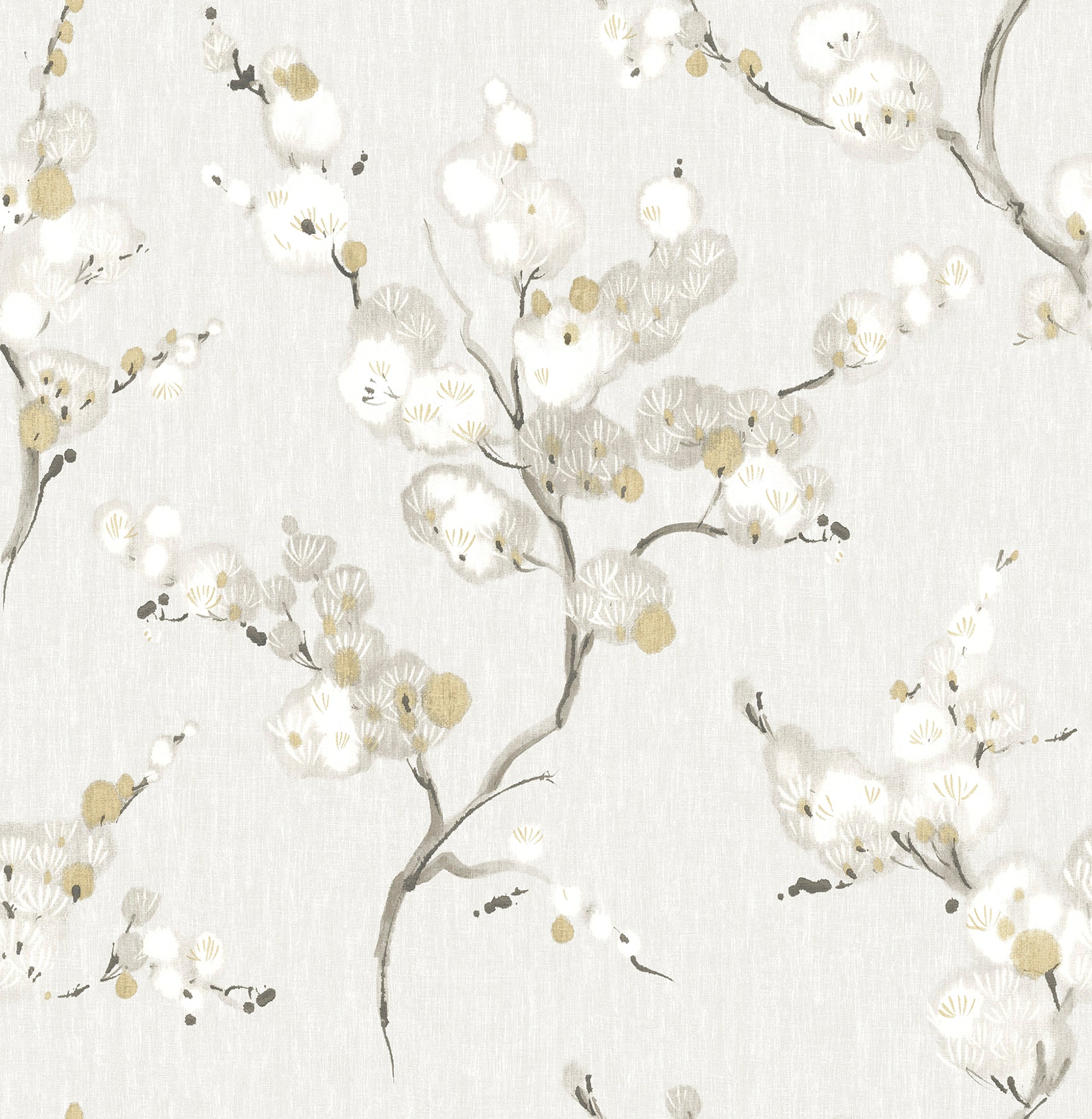 Bliss Wallpaper in honey color - pattern number 4198-27843 - by A Street Prints in the Moderne Deco Timeless Glamour collection