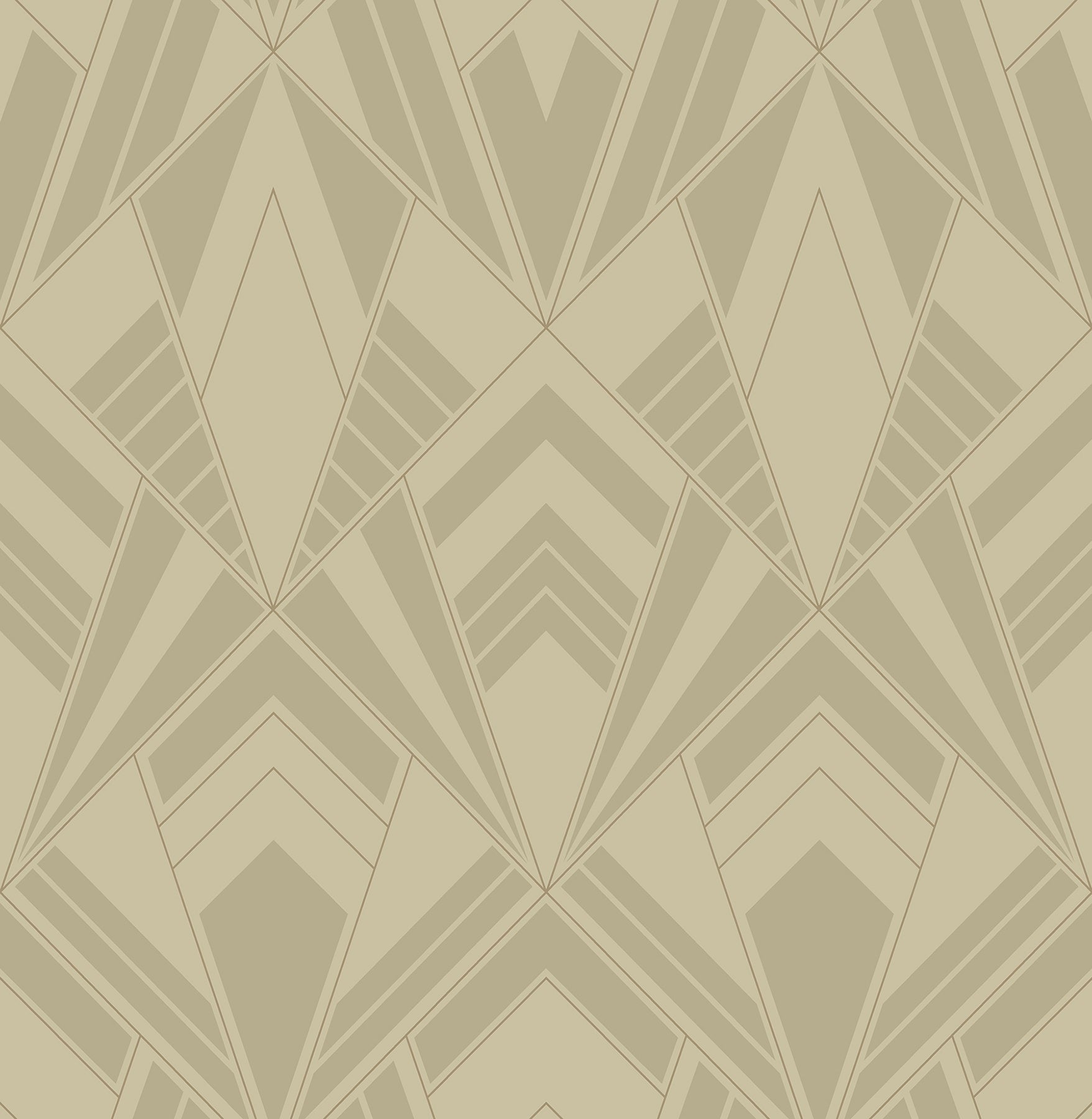 Allenby Wallpaper in khaki color - pattern number 4198-87400 - by A Street Prints in the Moderne Deco Timeless Glamour collection