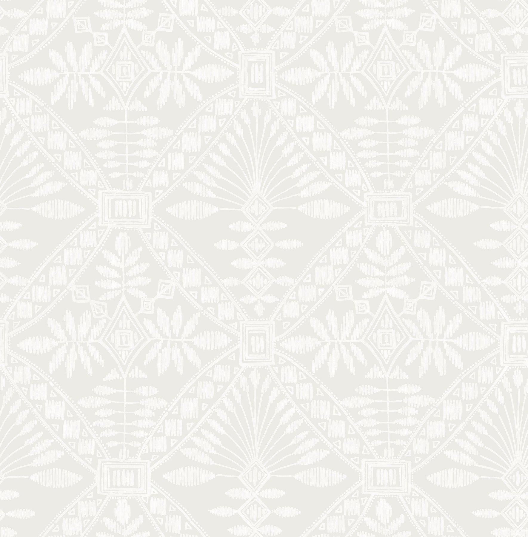 Emmarie Geometric Wallpaper in Grey color - pattern number 4199-27774 - by Chesapeake in the Modern Farmhouse collection