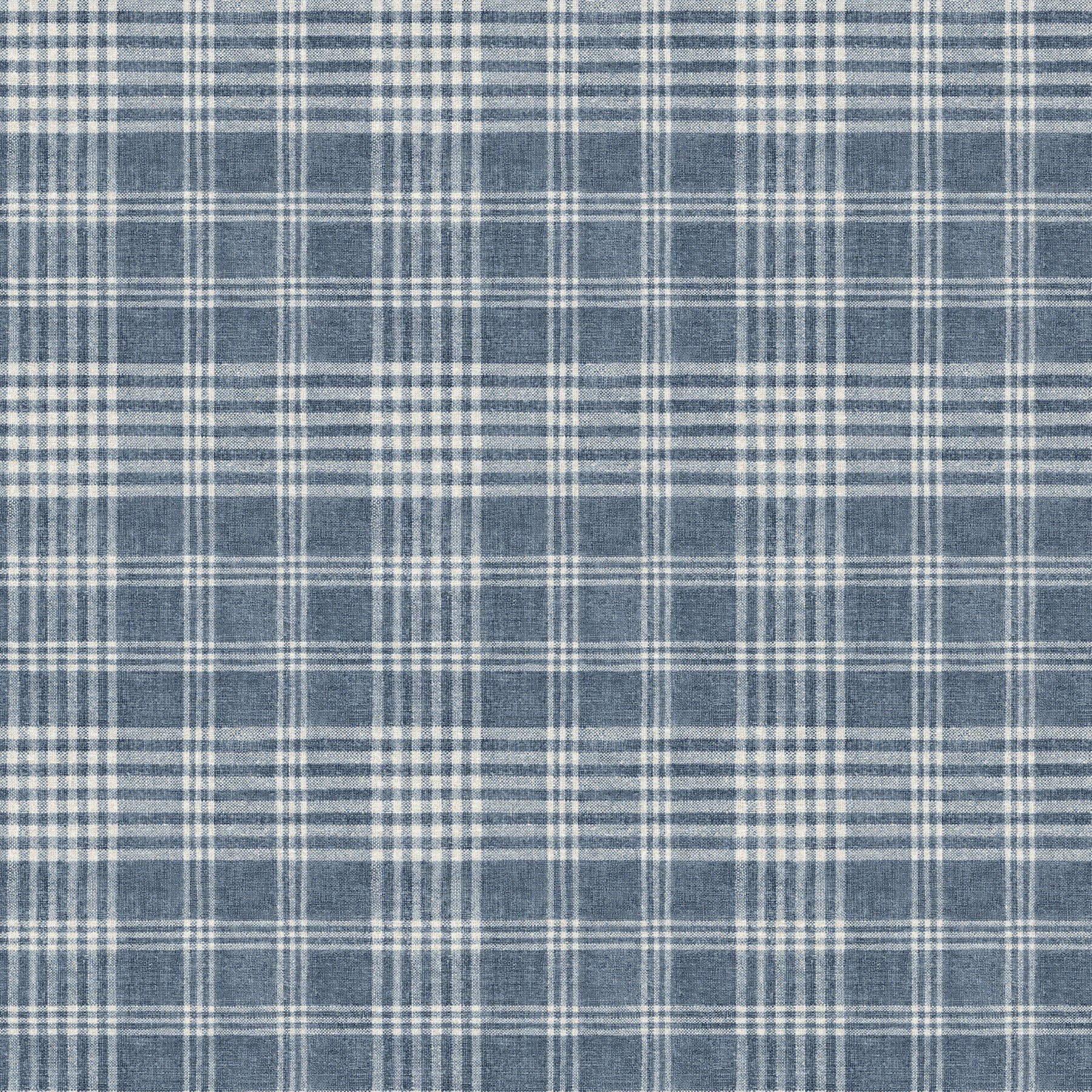 Perry Plaid Wallpaper in Dark Blue color - pattern number 4199-83736 - by Chesapeake in the Modern Farmhouse collection