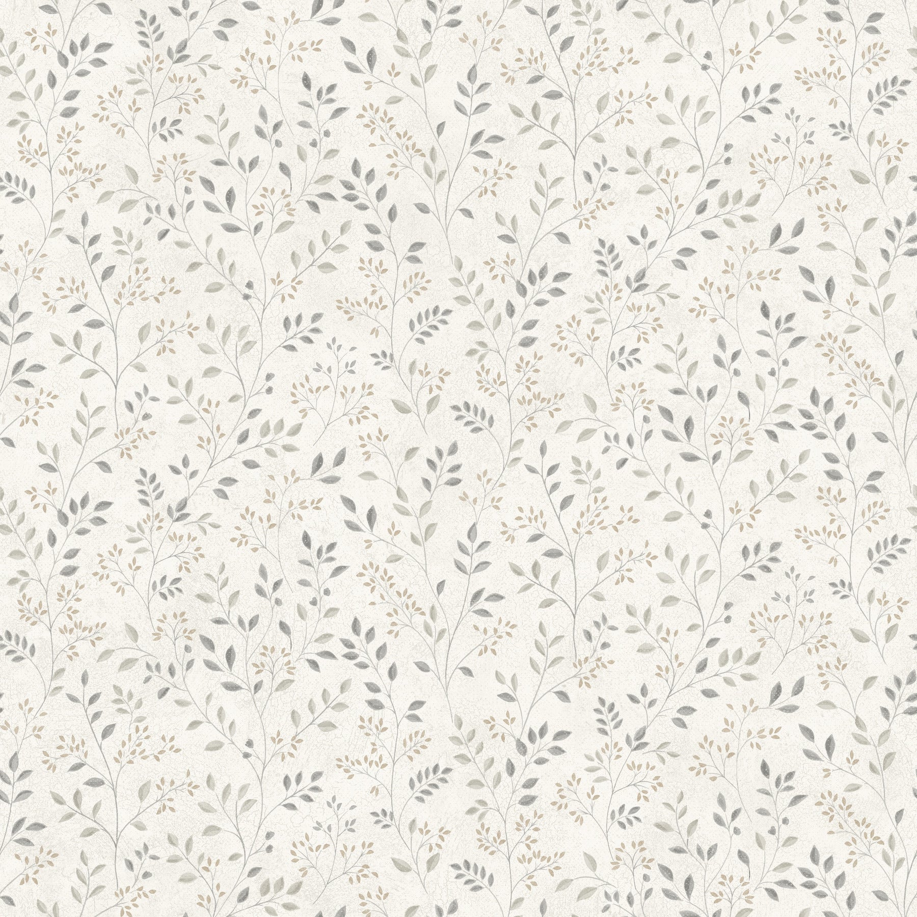 Galena Botanical Trail Wallpaper in Grey color - pattern number 4199-83739 - by Chesapeake in the Modern Farmhouse collection