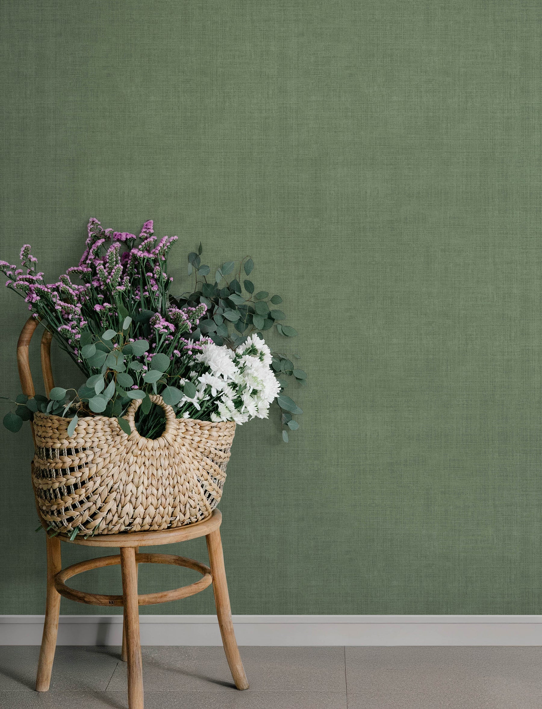 Midolin wallpaper in moss color - pattern number 4201-16026 - by A Street Prints in the Savanna collection