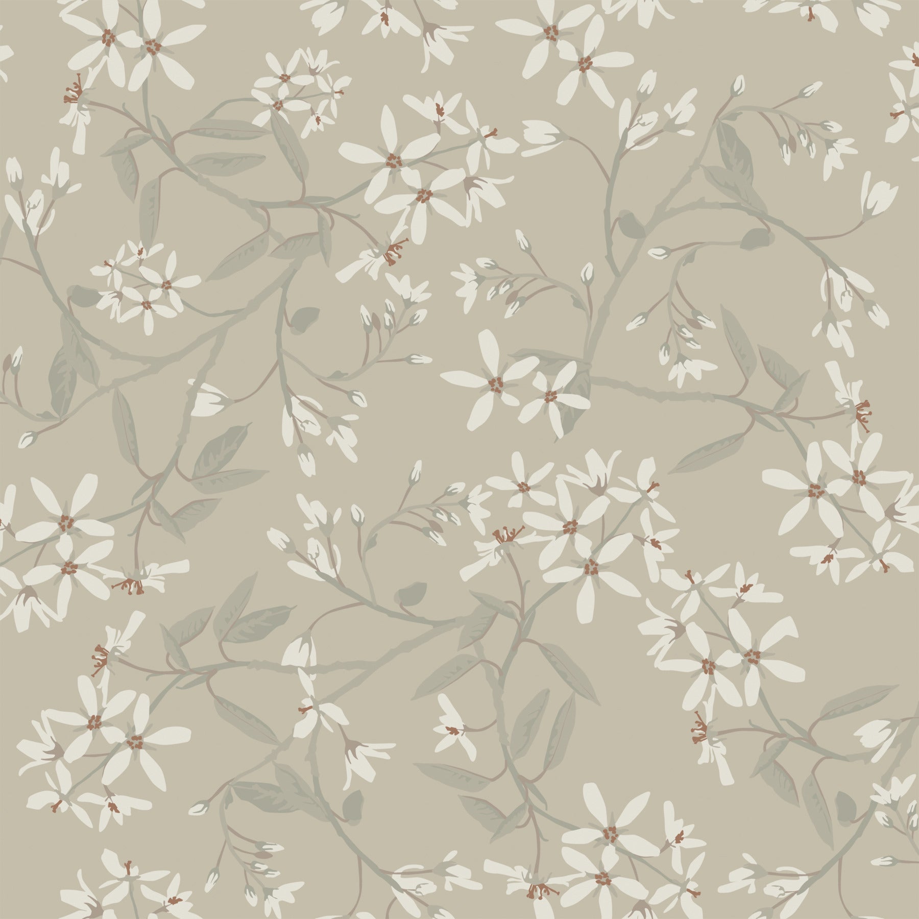 Paradis wallpaper in grey color - pattern number 4201-20113 - by A Street Prints in the Savanna collection
