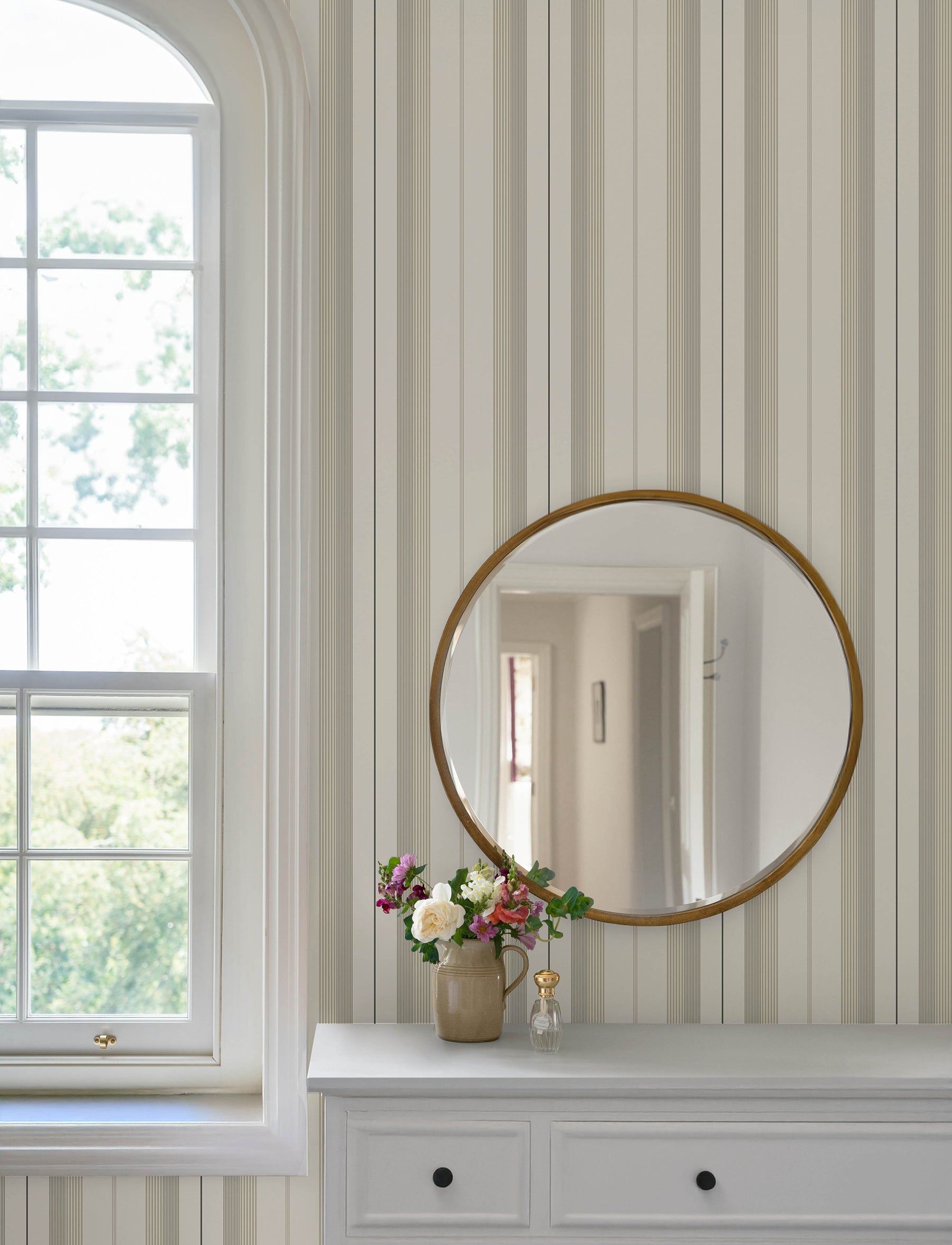 Herrgard wallpaper in neutral color - pattern number 4201-20118 - by A Street Prints in the Savanna collection