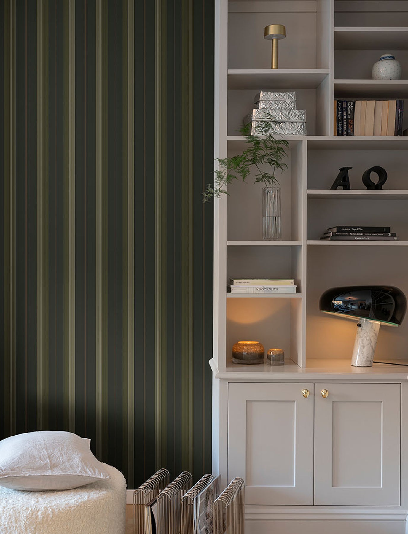 Herrgard wallpaper in black color - pattern number 4201-20122 - by A Street Prints in the Savanna collection