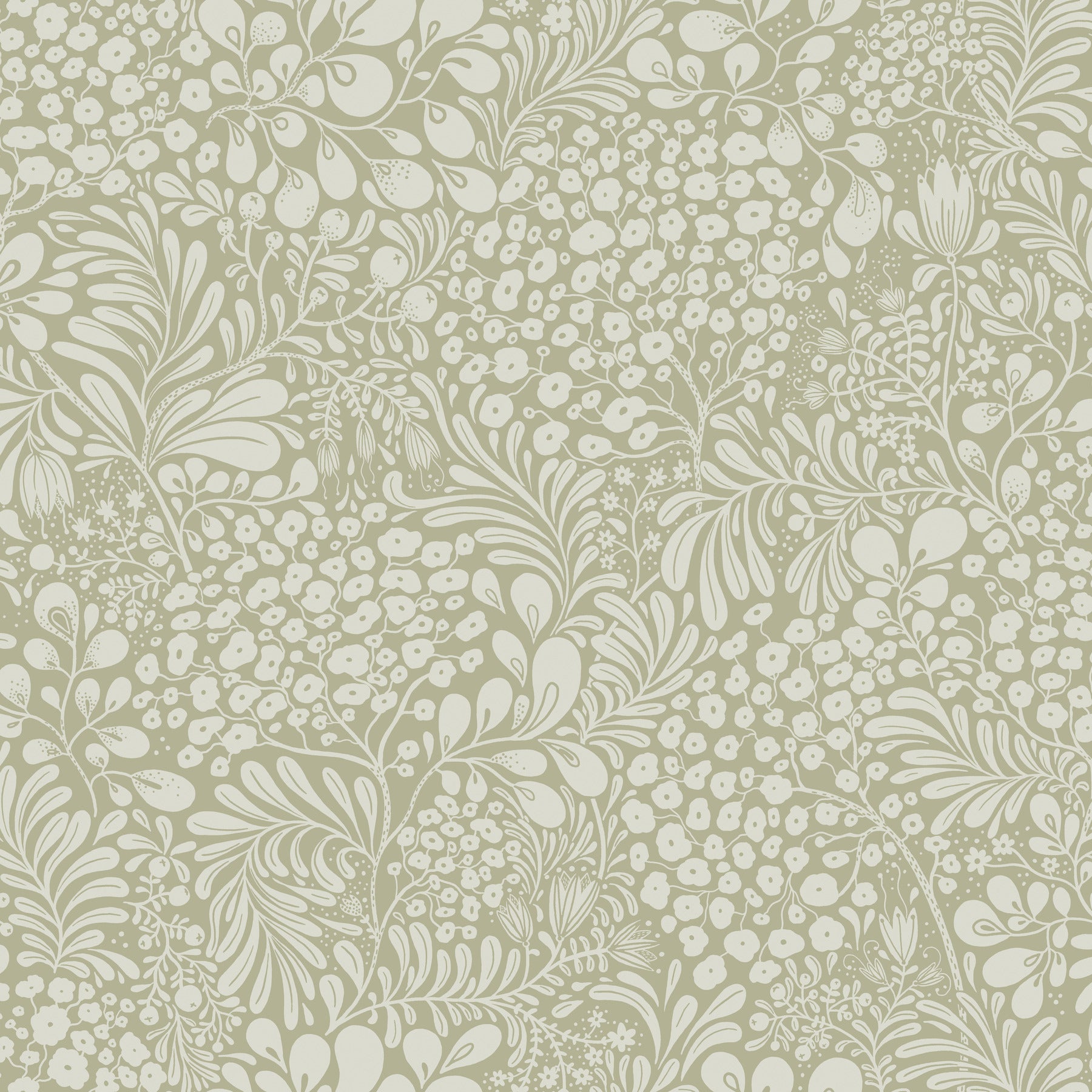 Siv wallpaper in sage color - pattern number 4201-48003 - by A Street Prints in the Savanna collection
