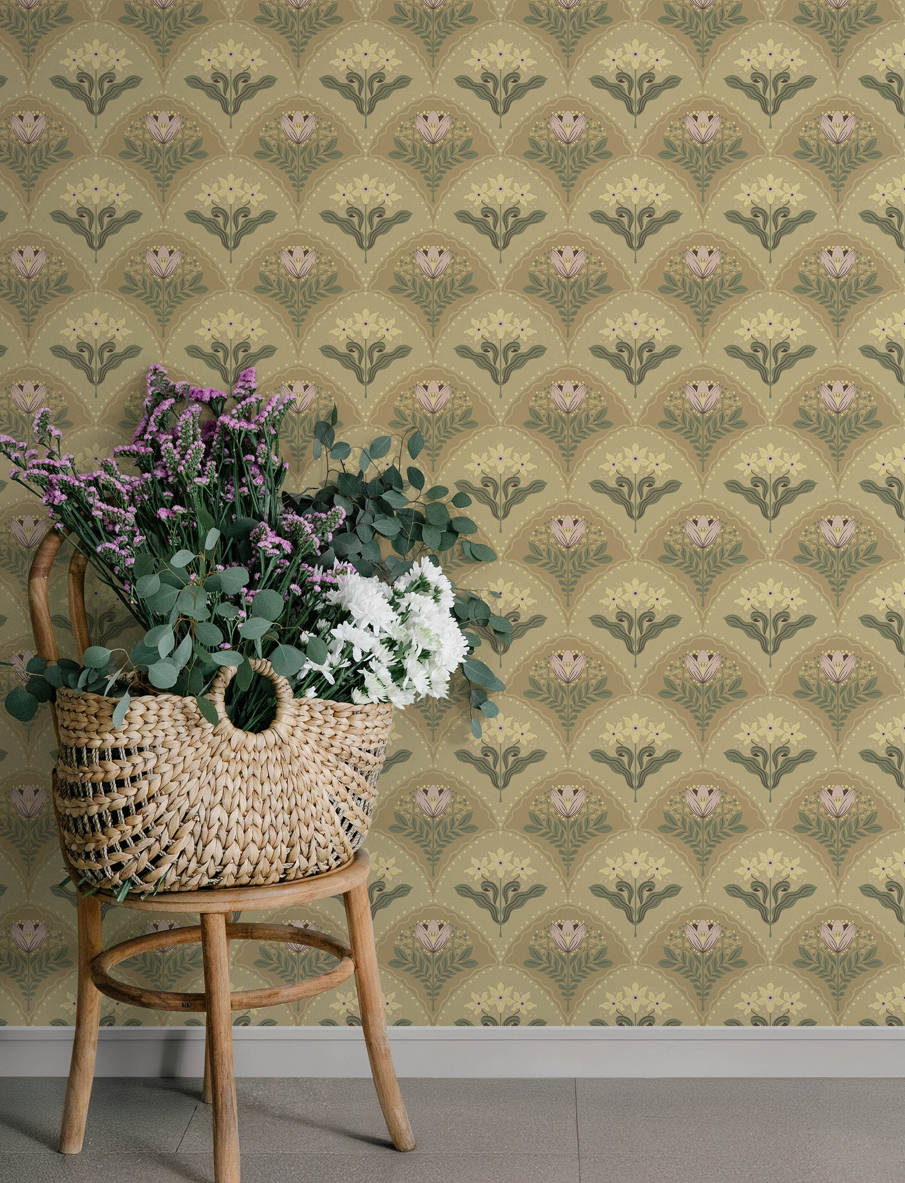Maj wallpaper in light brown color - pattern number 4201-48015 - by A Street Prints in the Savanna collection