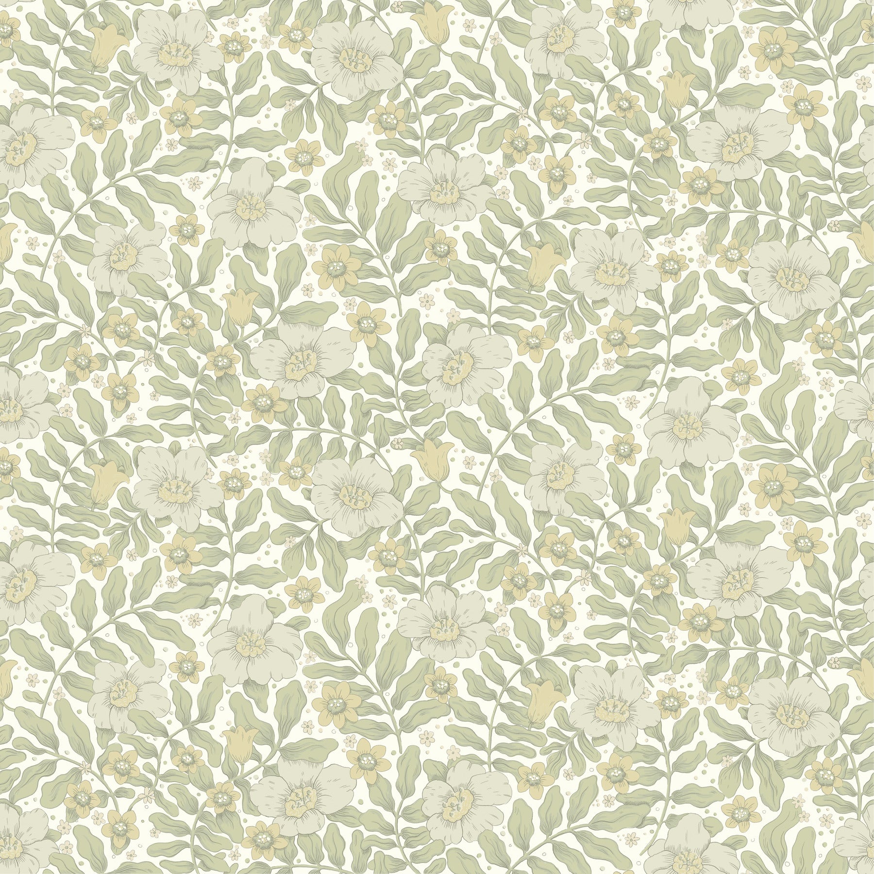 Maggan wallpaper in sage color - pattern number 4201-48019 - by A Street Prints in the Savanna collection