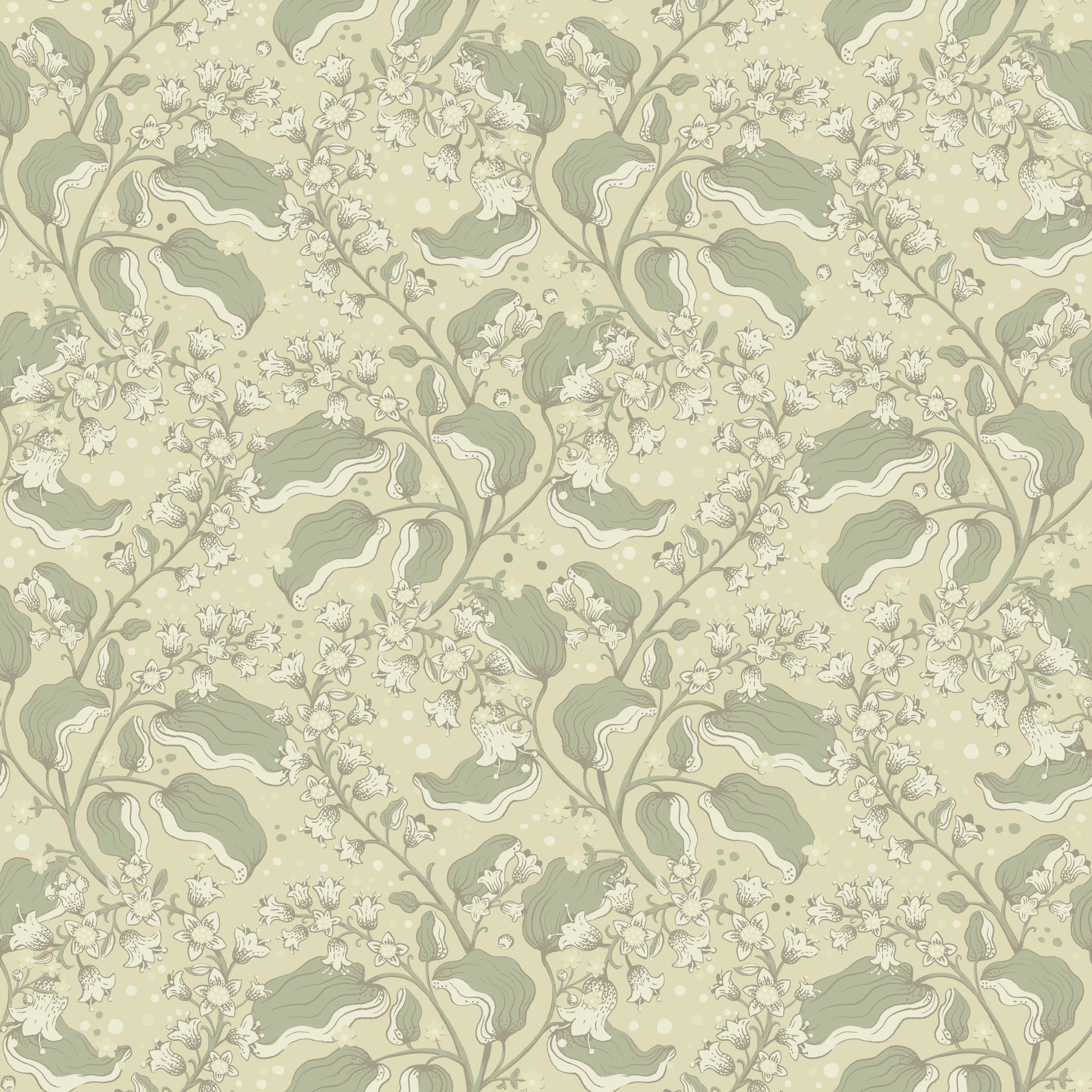 Syren wallpaper in light green color - pattern number 4201-48025 - by A Street Prints in the Savanna collection