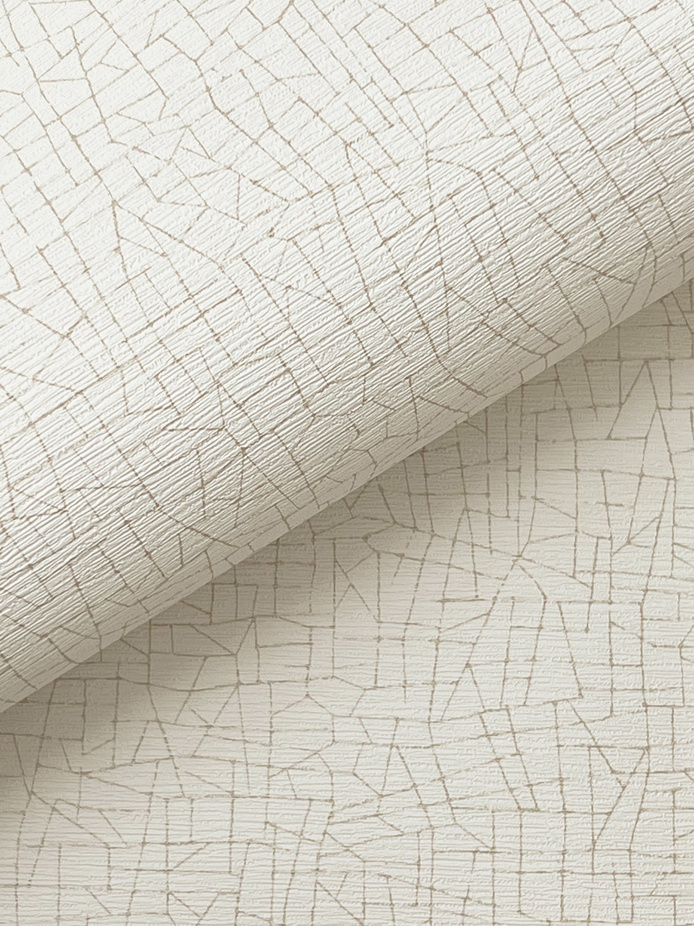 Cary wallpaper in ivory color - pattern number 4207-5407 - by Warner in the Textures and Wovens Resource collection