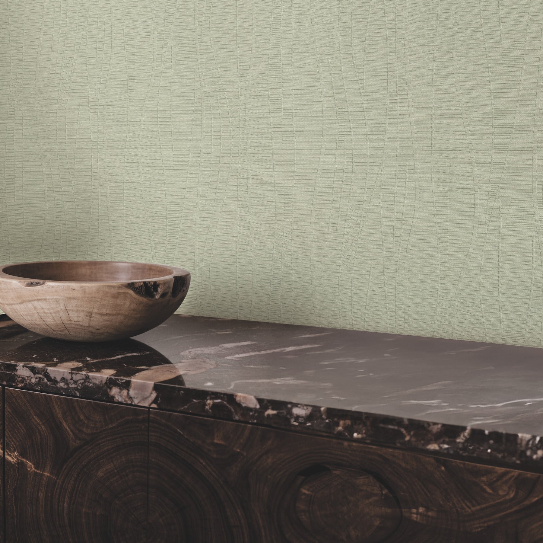 Amir wallpaper in light green color - pattern number 4207-5445 - by Warner in the Textures and Wovens Resource collection