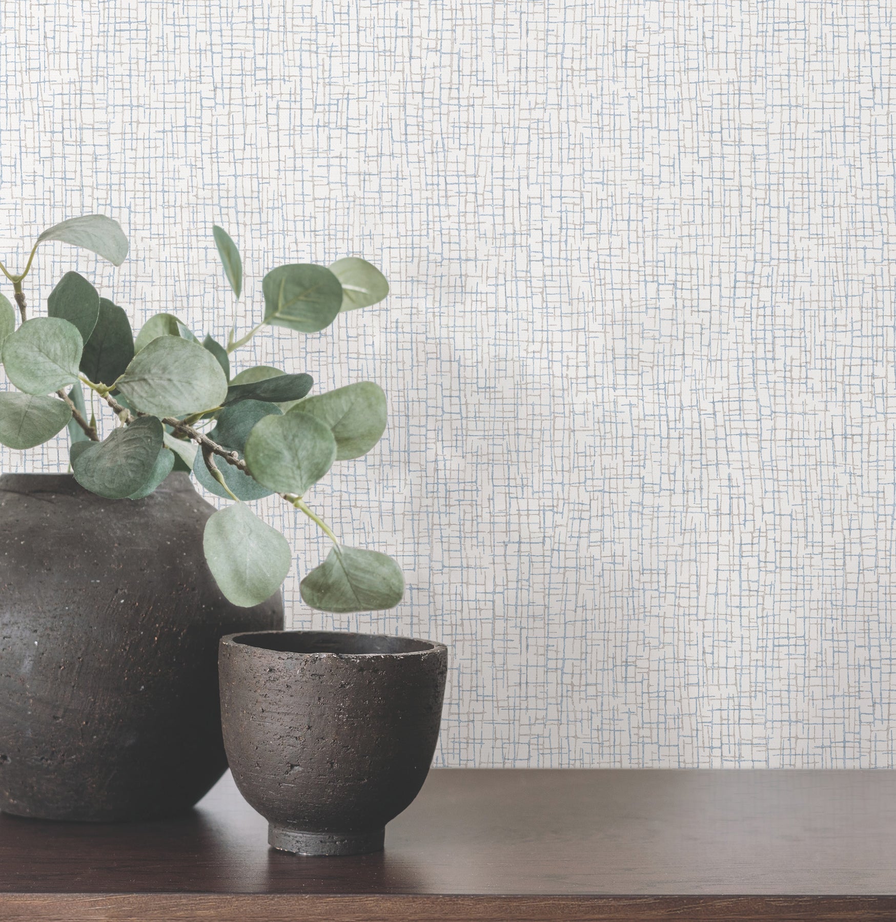 Aden wallpaper in sea green color - pattern number 4207-5453 - by Warner in the Textures and Wovens Resource collection