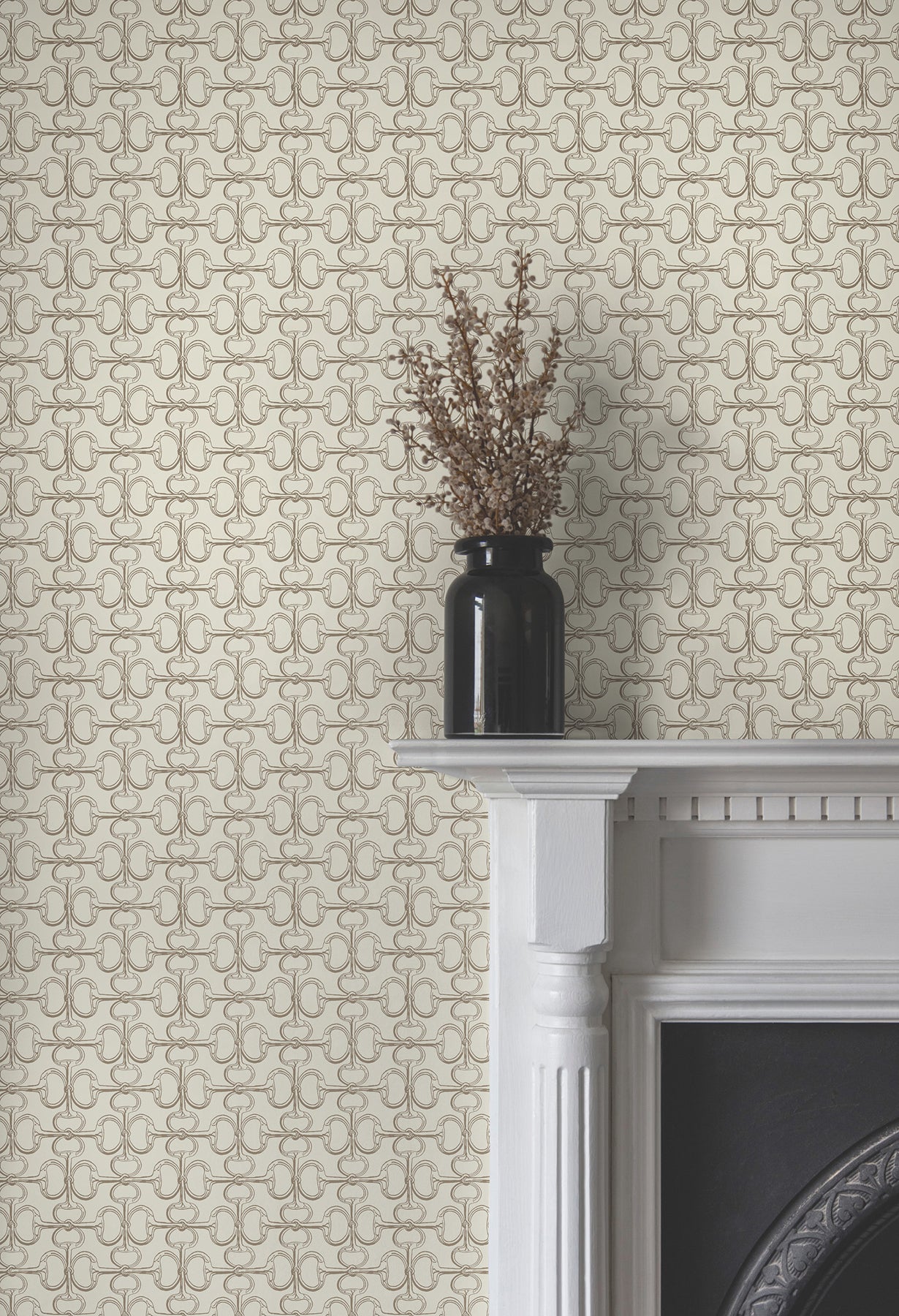 Polo Wallpaper in beige color - pattern number 4211-83508 - by Ronald Redding in the Private Reserve collection
