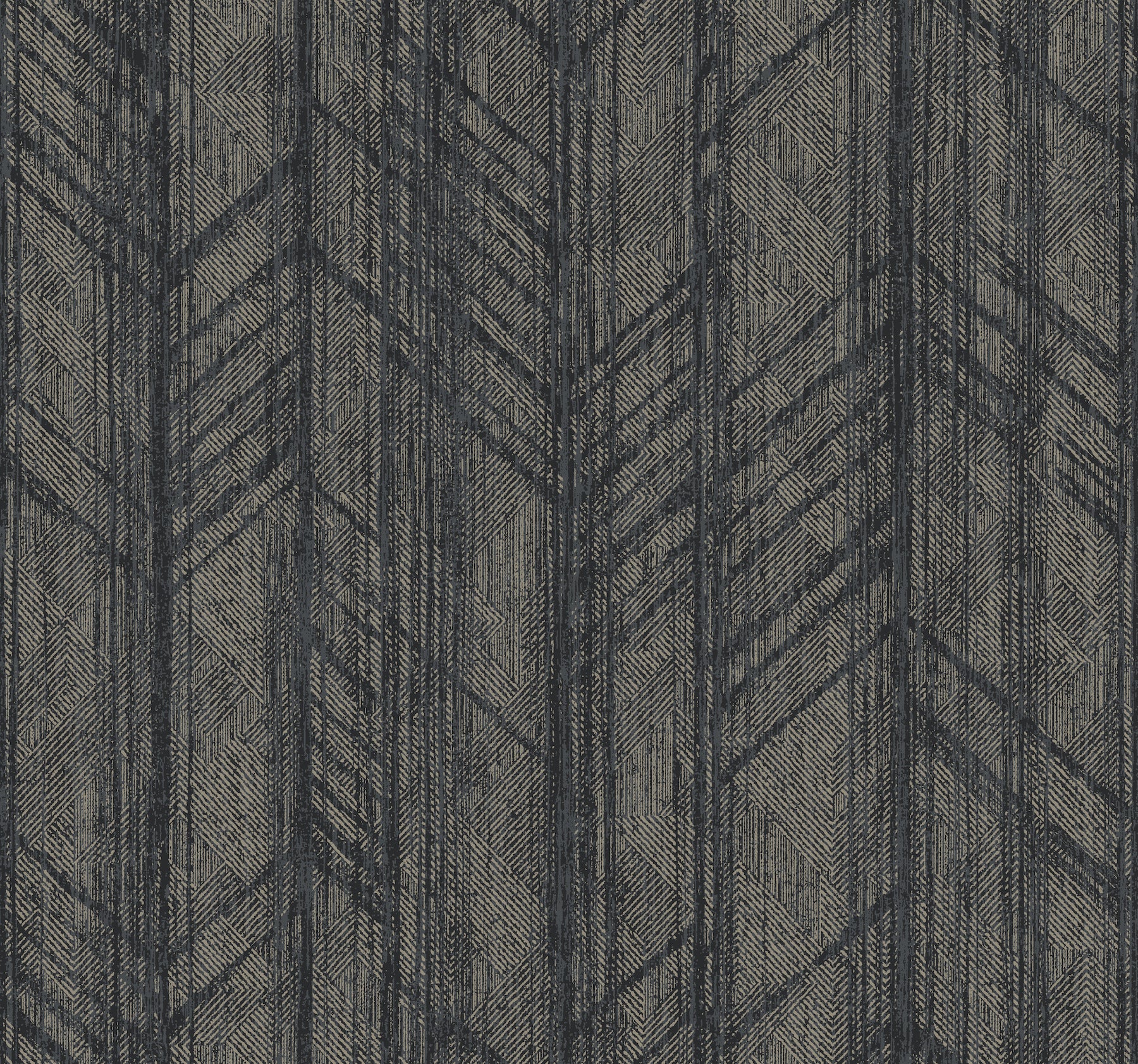 Winthrop Wallpaper in slate color - pattern number 4211-83520 - by Ronald Redding in the Private Reserve collection