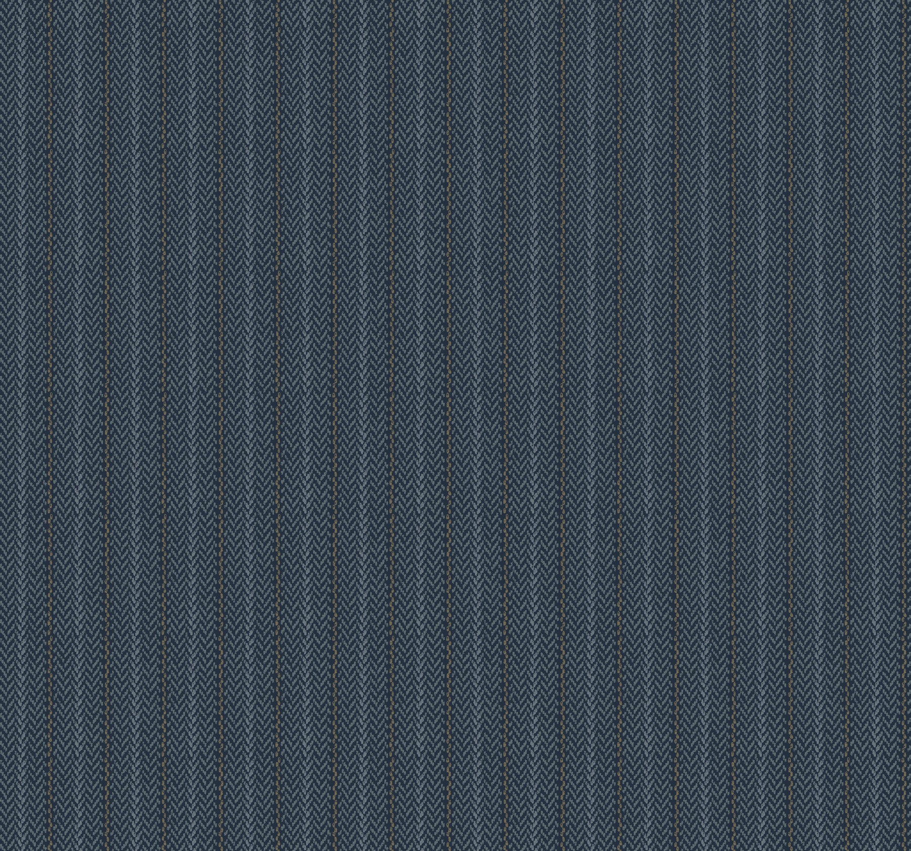Elkan Stripe Wallpaper in navy color - pattern number 4211-83538 - by Ronald Redding in the Private Reserve collection