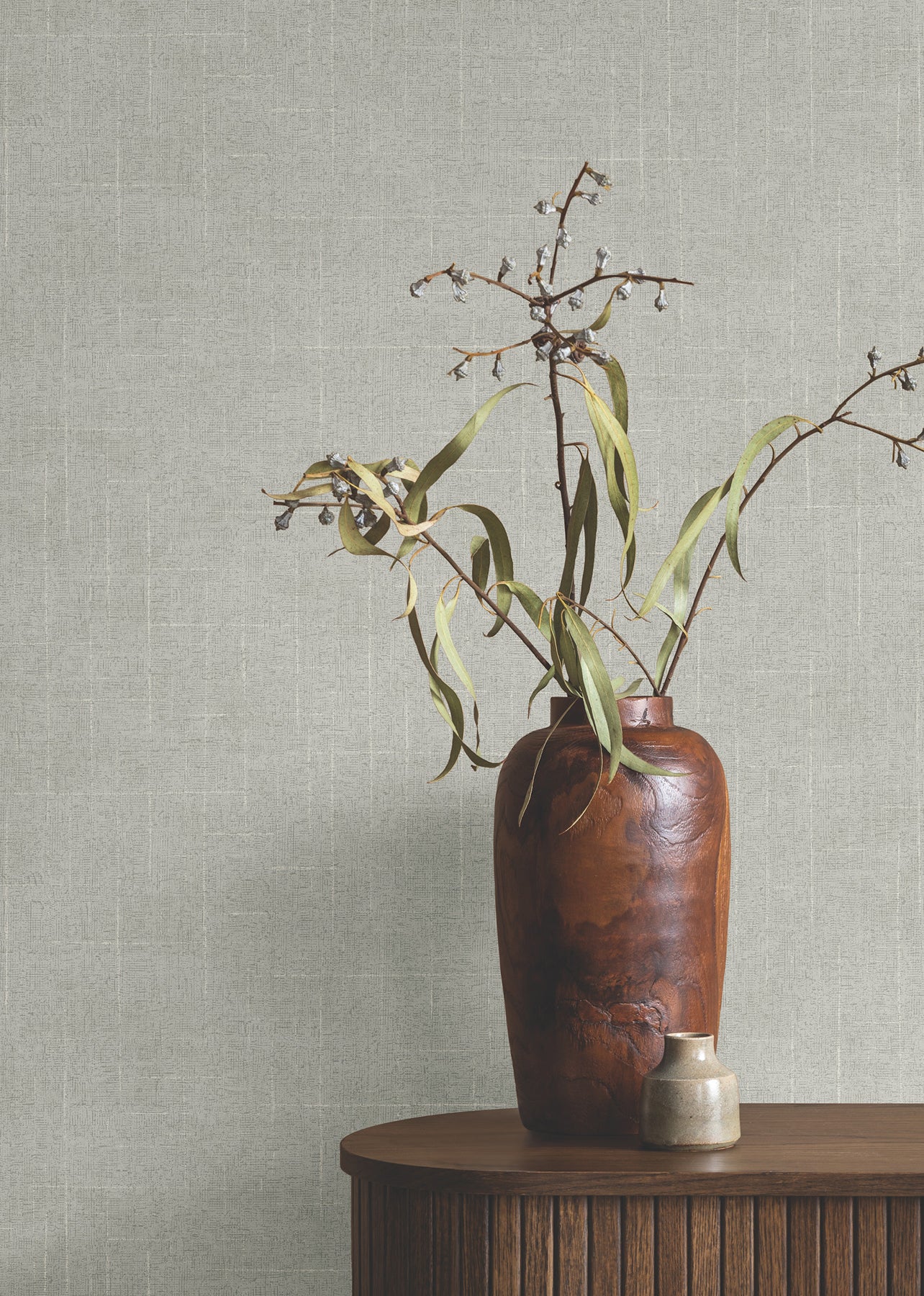 Saratoga Wallpaper in grey color - pattern number 4211-83550 - by Ronald Redding in the Private Reserve collection