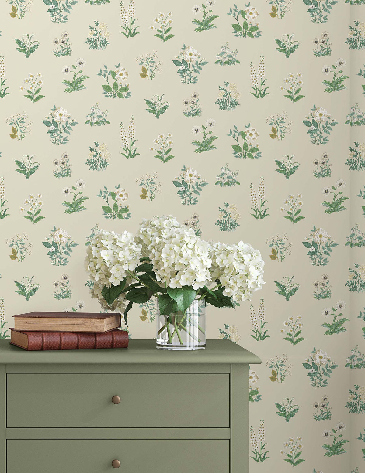 Botanical Wallpaper in Cream color - pattern number 4212-84374 - by Rifle Paper Co in the Rifle Paper Co Fourth Edition collection