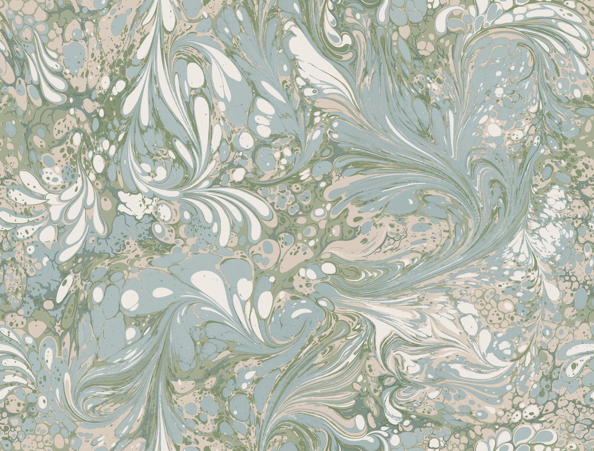 Florence Wallpaper in Blue color - pattern number 4212-84377 - by Rifle Paper Co in the Rifle Paper Co Fourth Edition collection